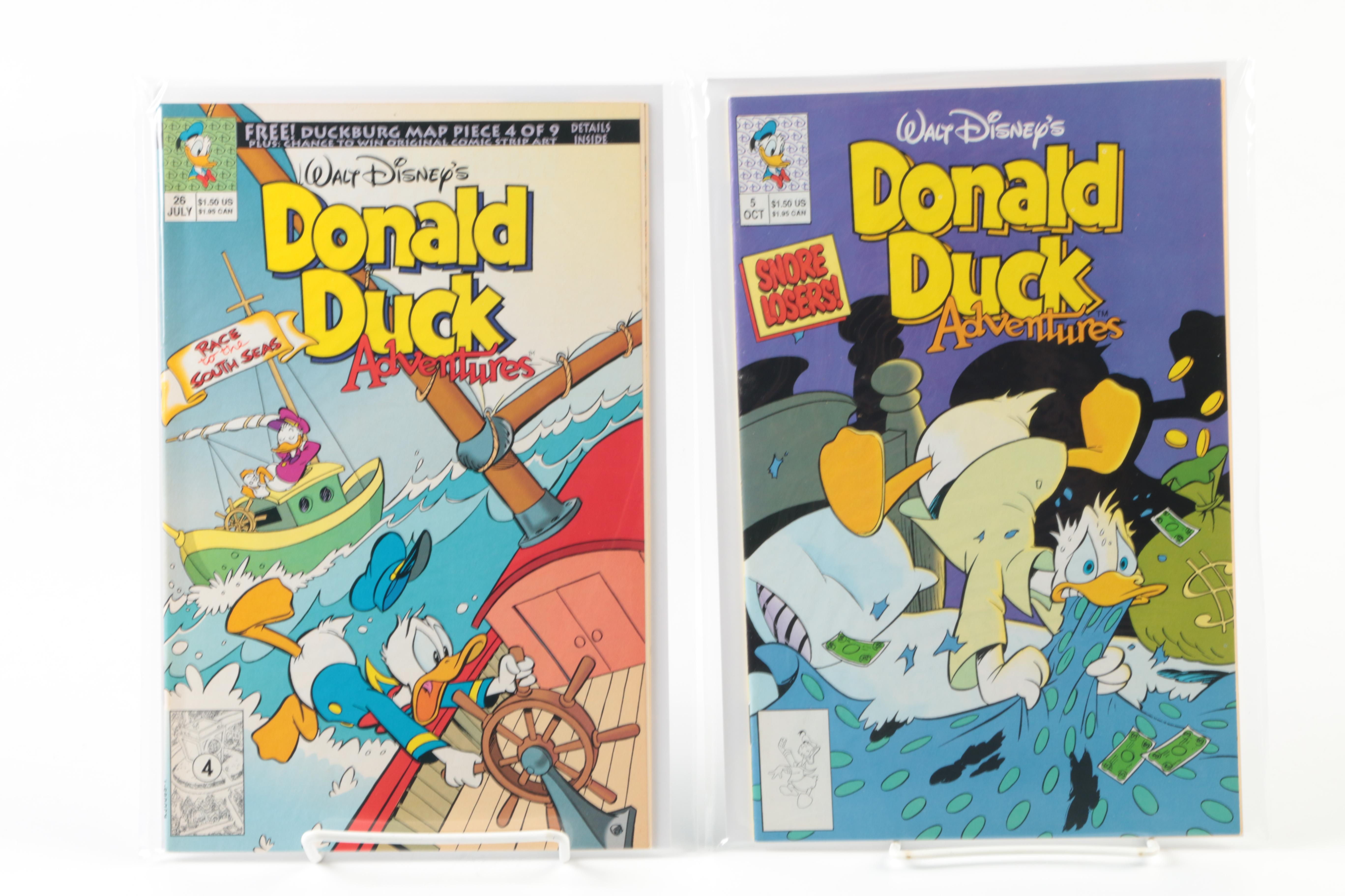 1990s "Walt Disney's Donald Duck Adventures" Comics