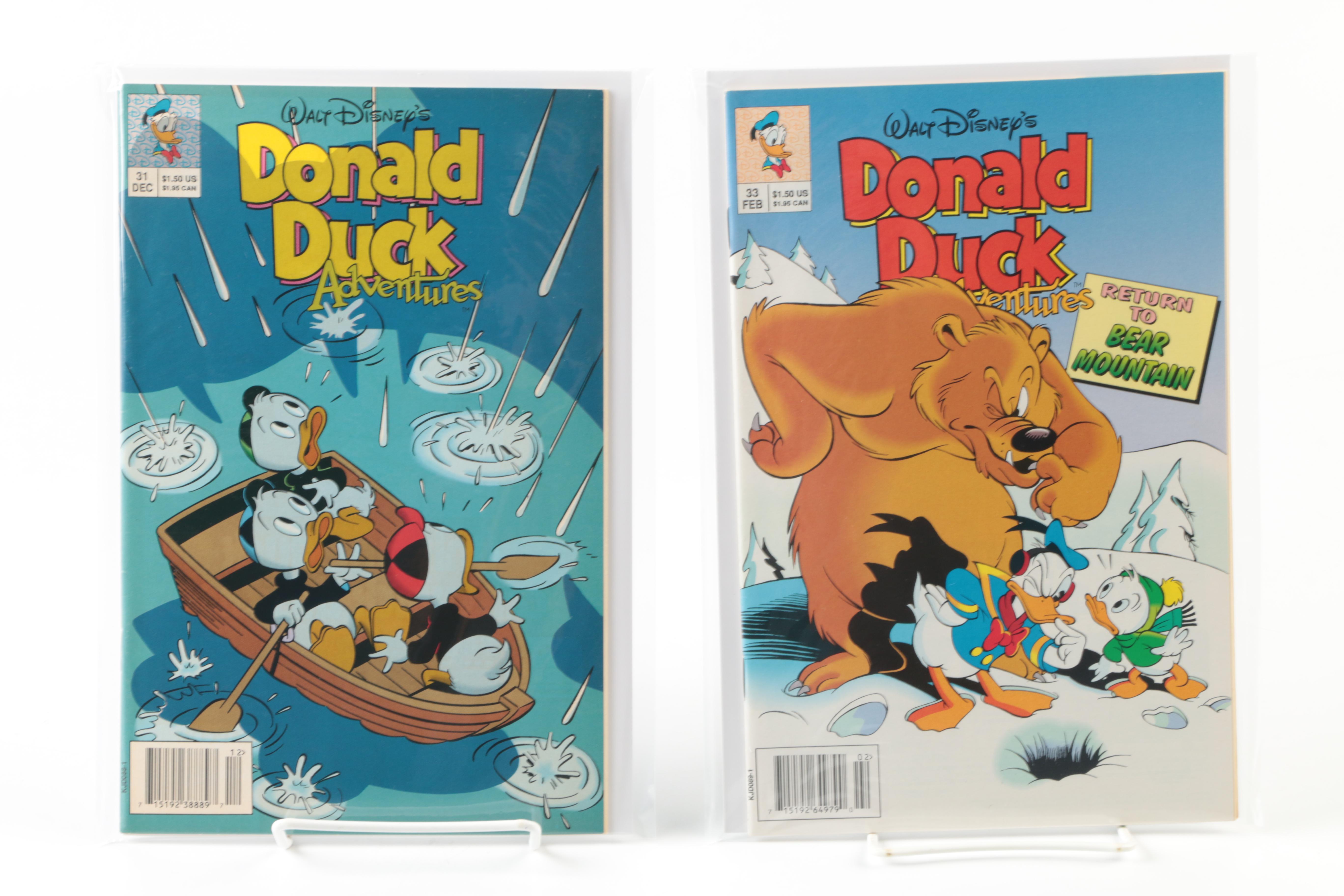 1990s "Walt Disney's Donald Duck Adventures" Comics
