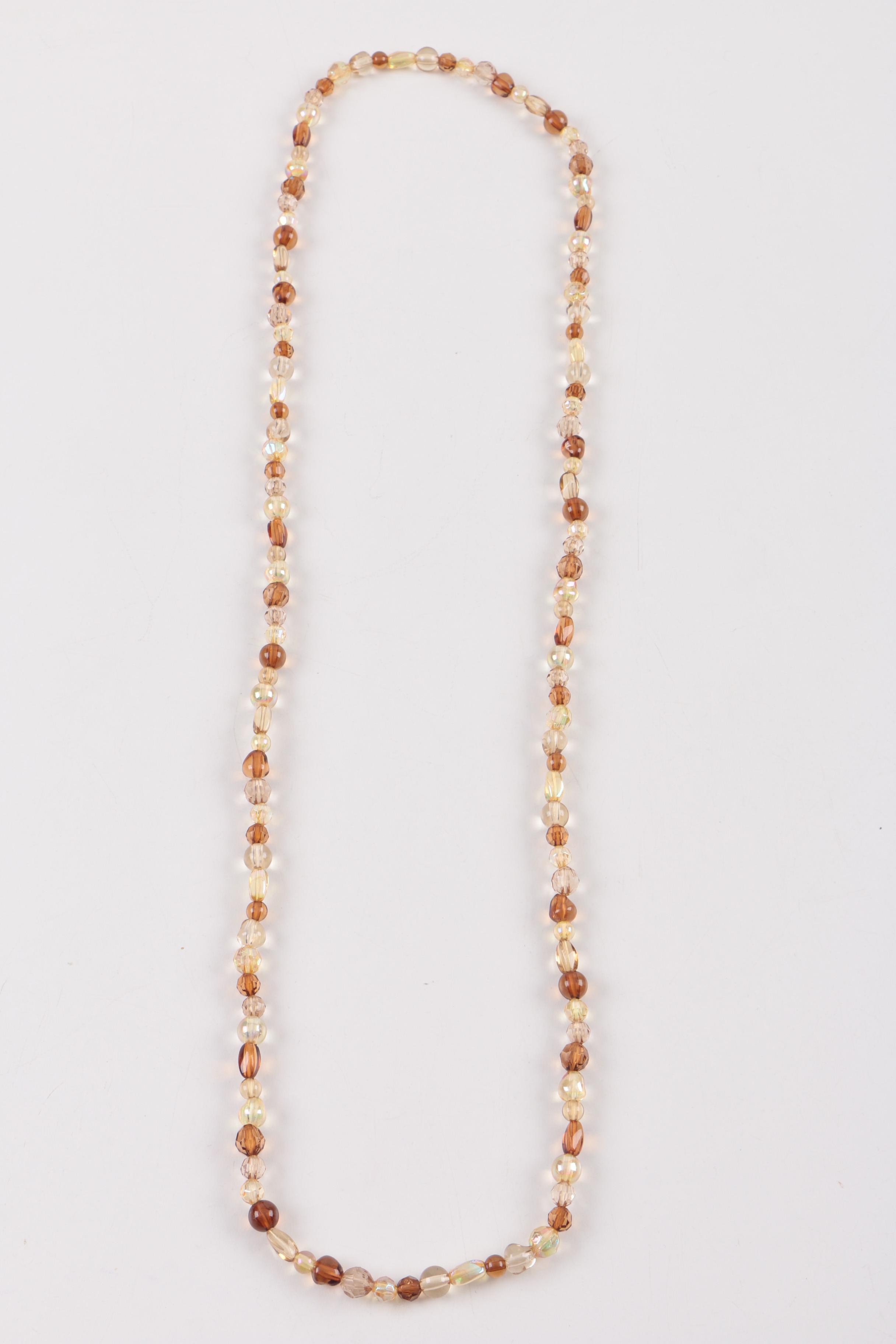 Assorted Costume Jewelry Including Beaded Necklaces