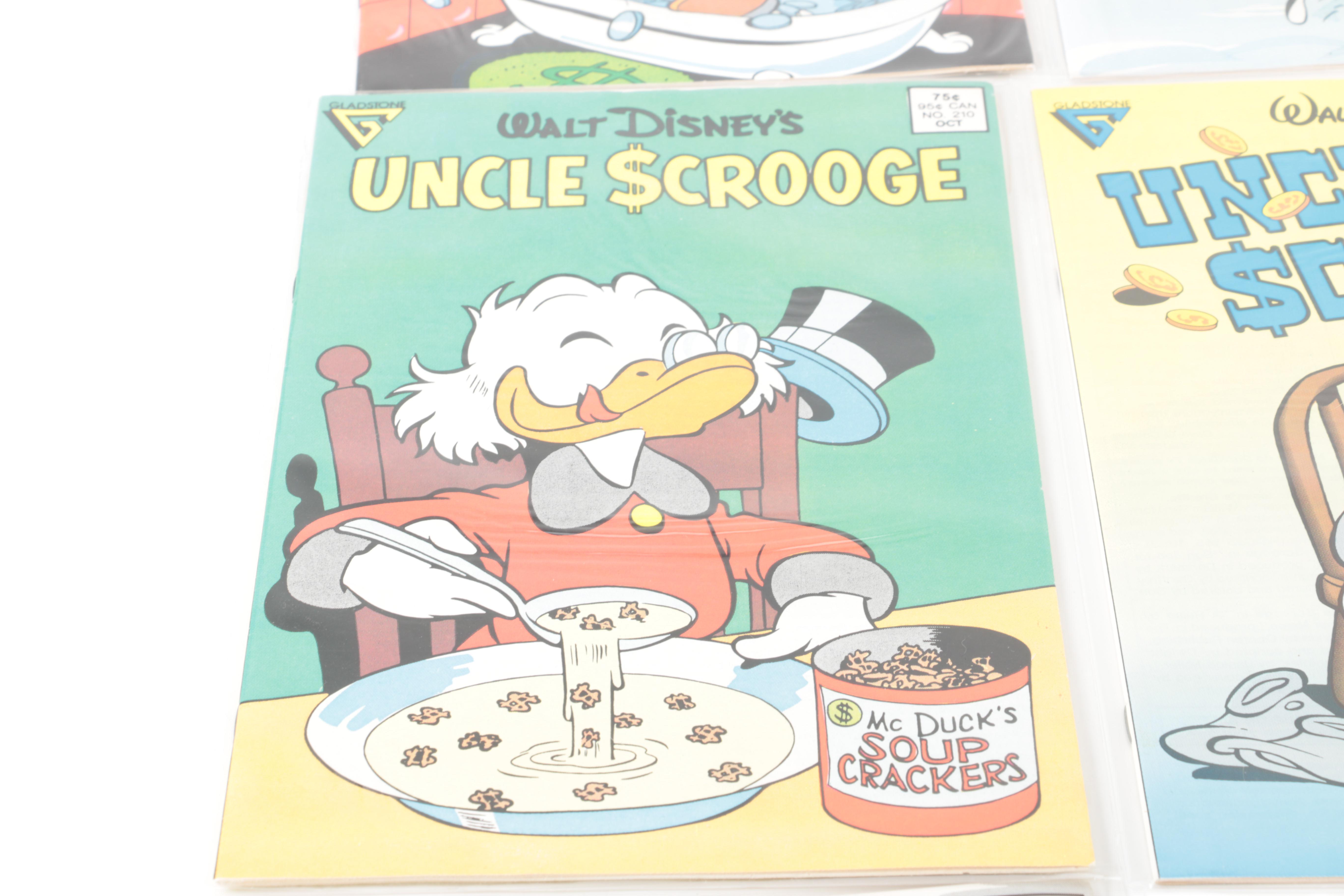 1980s "Uncle Scrooge" Comics Including Carl Barks Reprints
