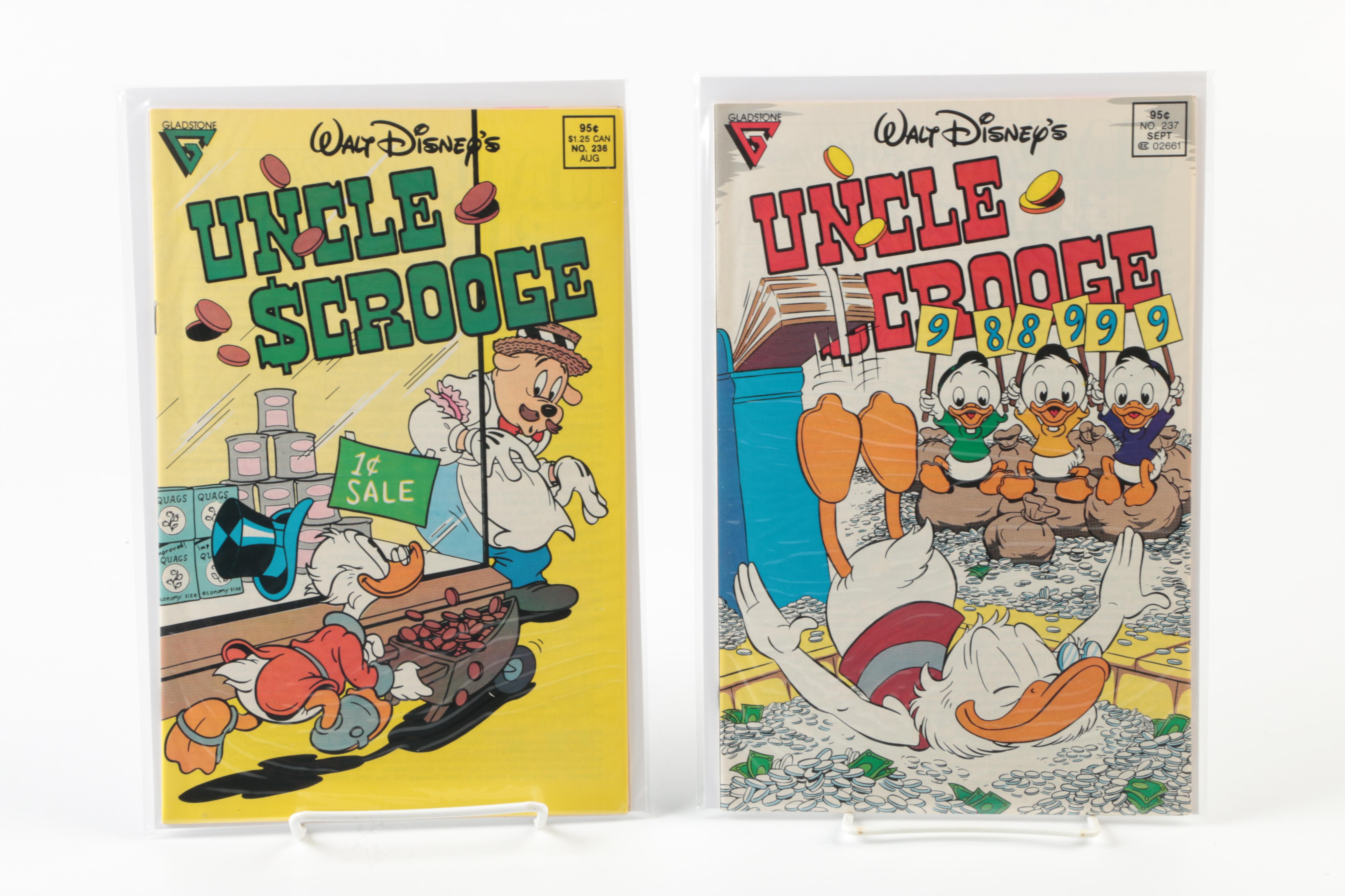 1980s "Uncle Scrooge" Comics