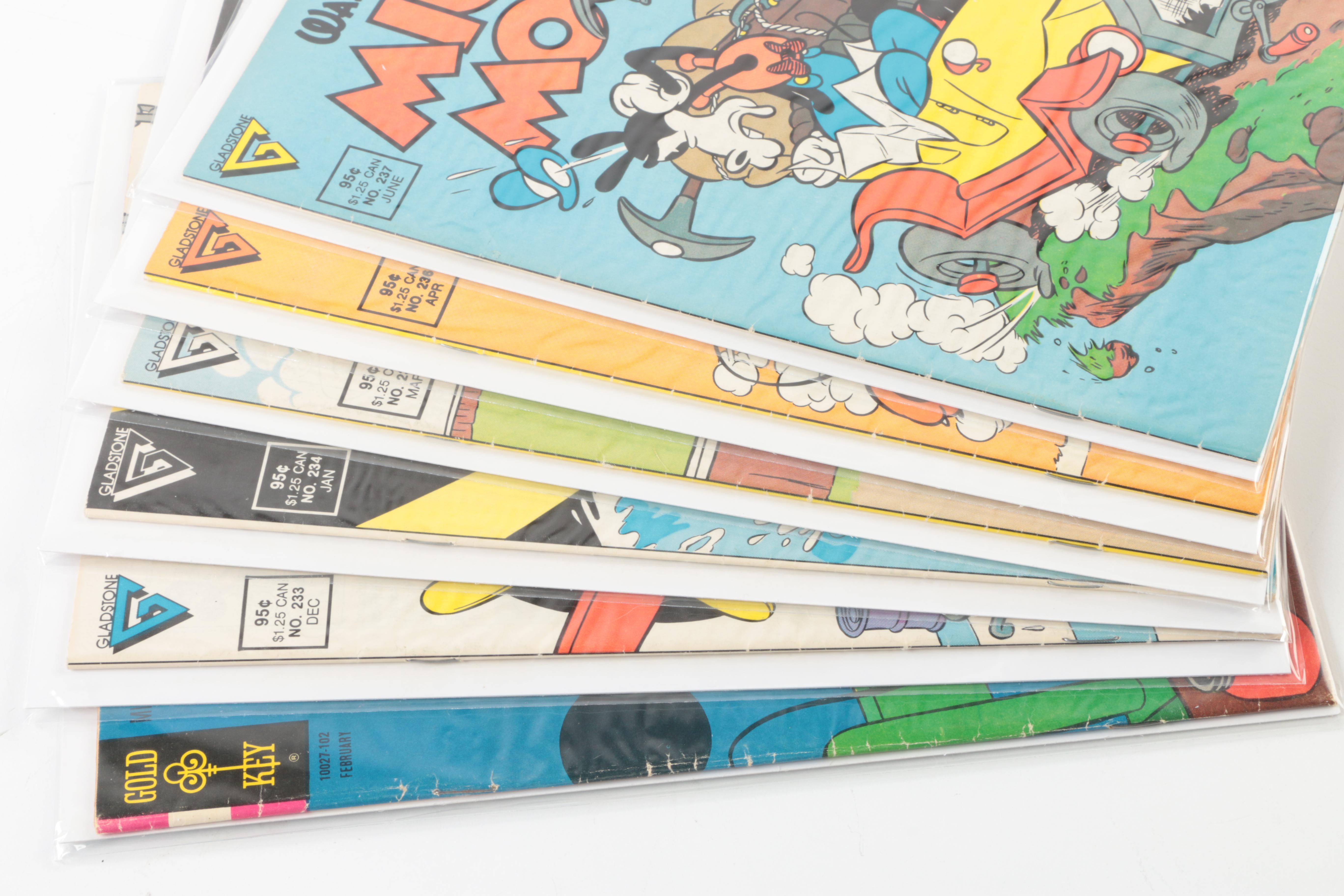 1980s "Mickey Mouse" Comic Books Including 60th Anniversary Special