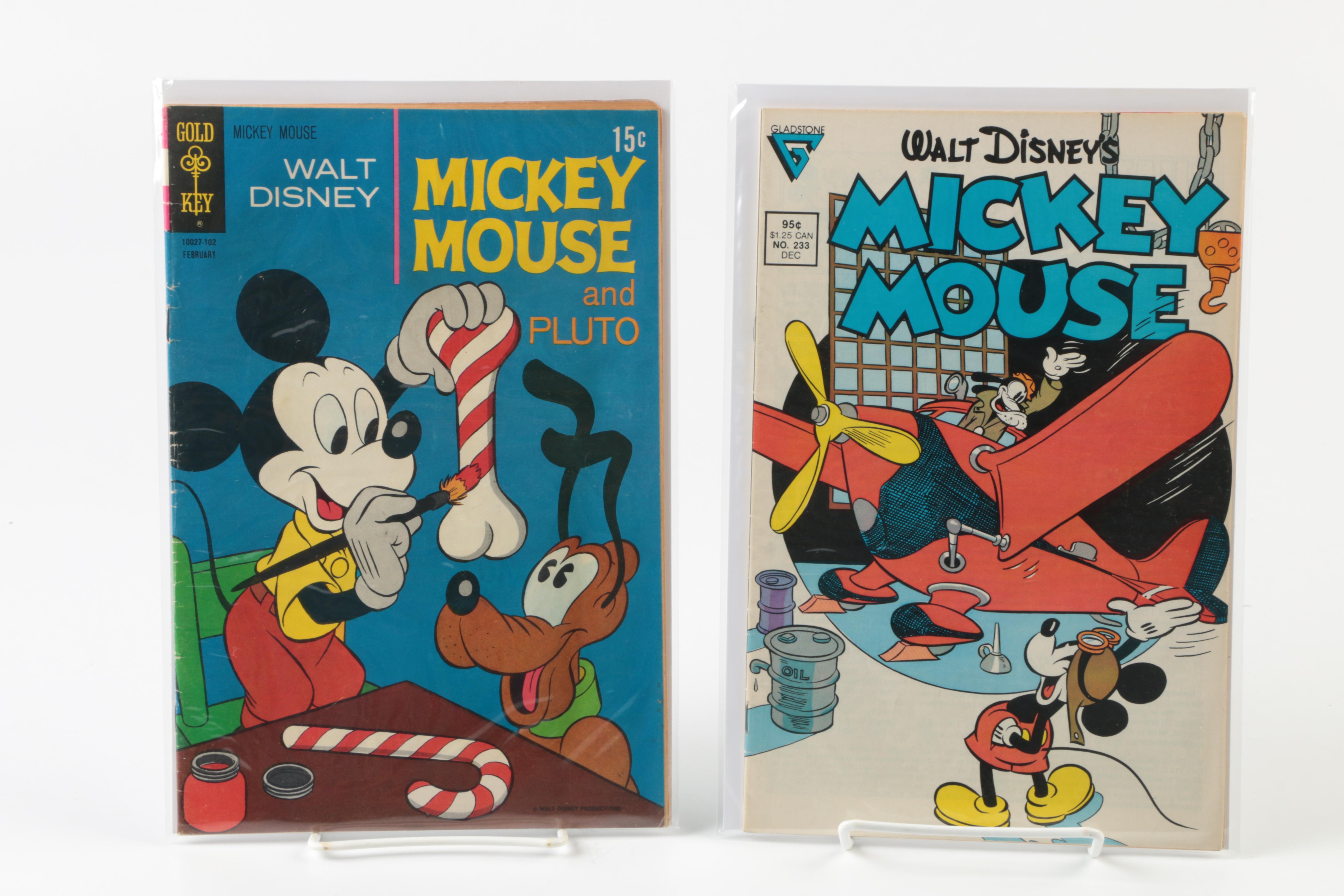 1980s "Mickey Mouse" Comic Books Including 60th Anniversary Special