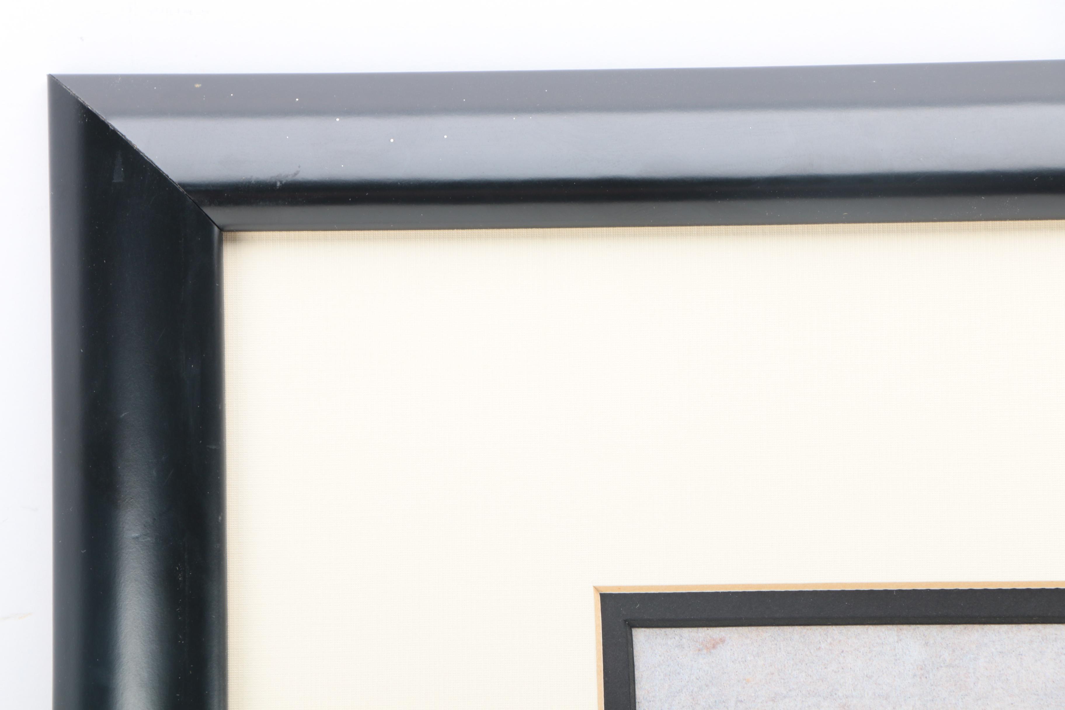 After Suzuki Harunobu Offset Lithograph on Paper "Ofuji Visits Osen at the Kagiya Teahouse"