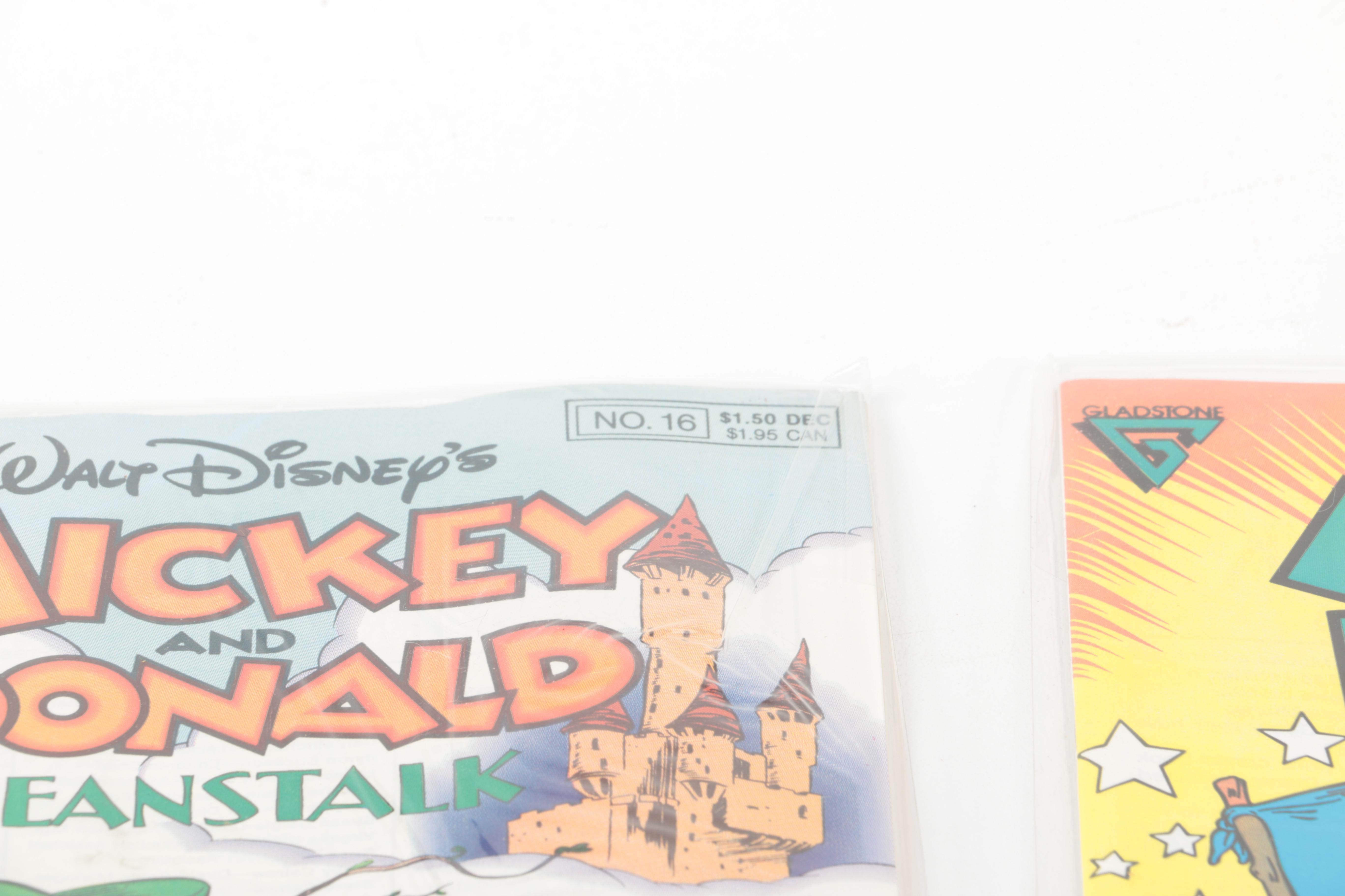 "Mickey and Donald" Disney Comic Books
