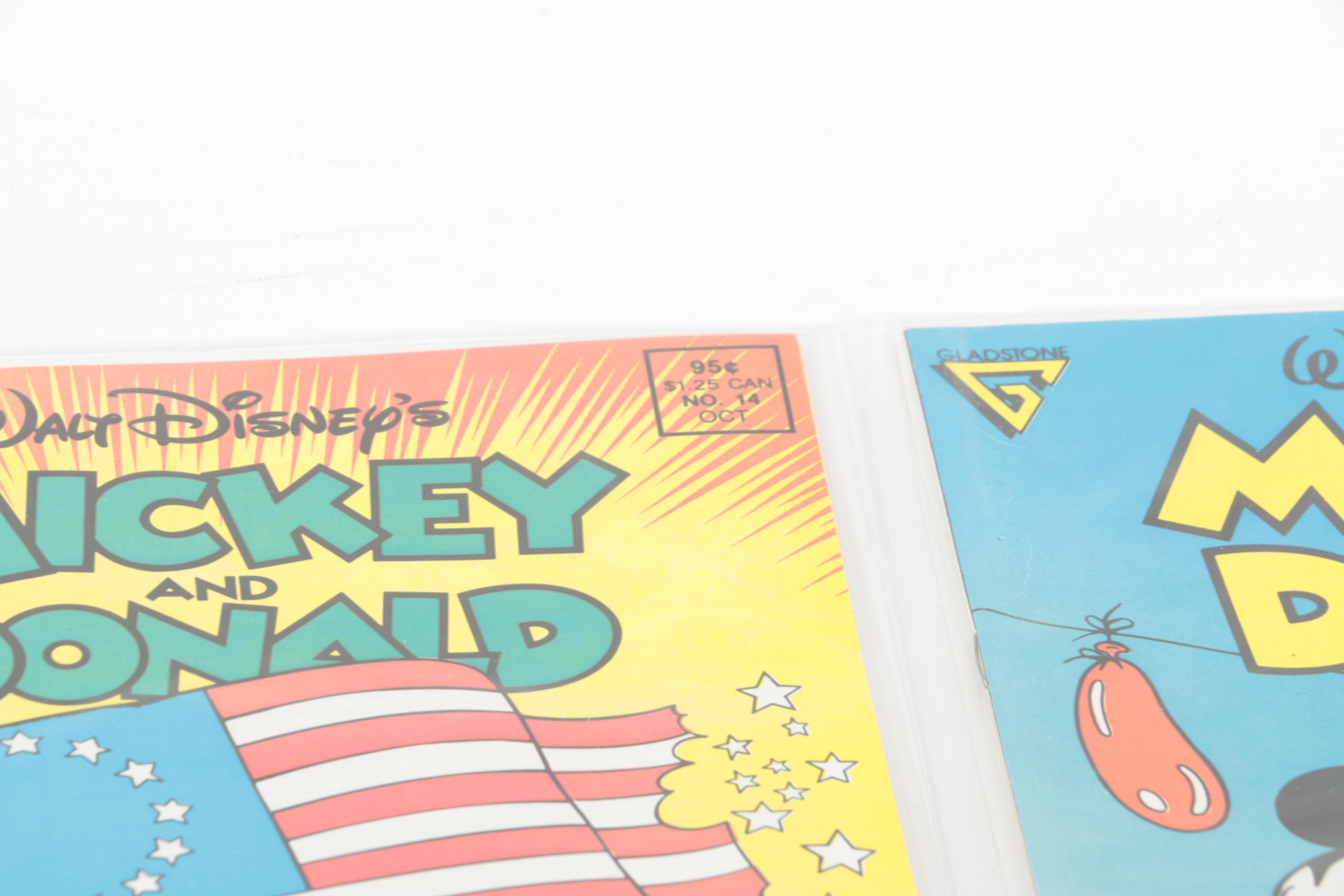 "Mickey and Donald" Disney Comic Books