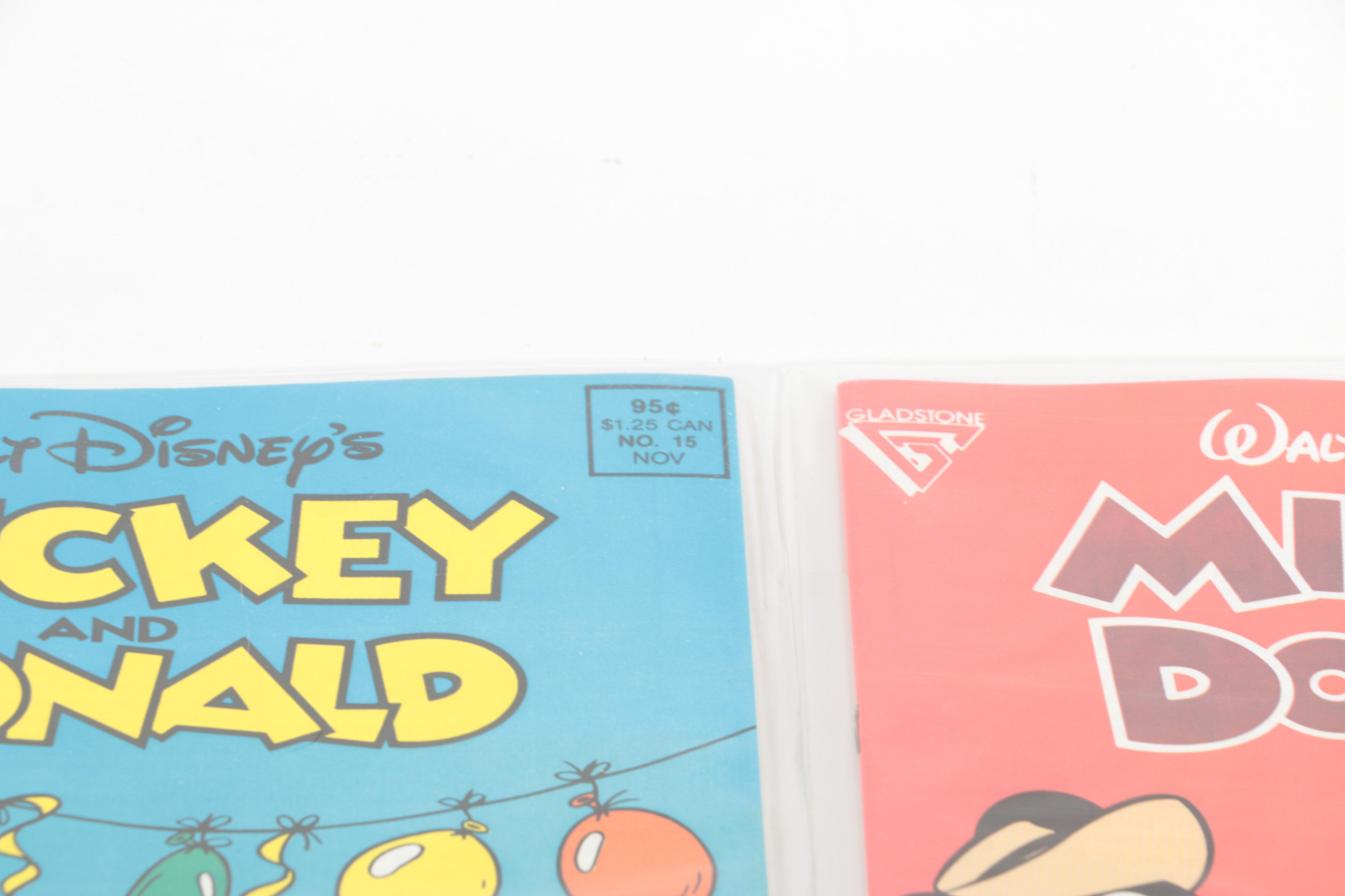 "Mickey and Donald" Disney Comic Books
