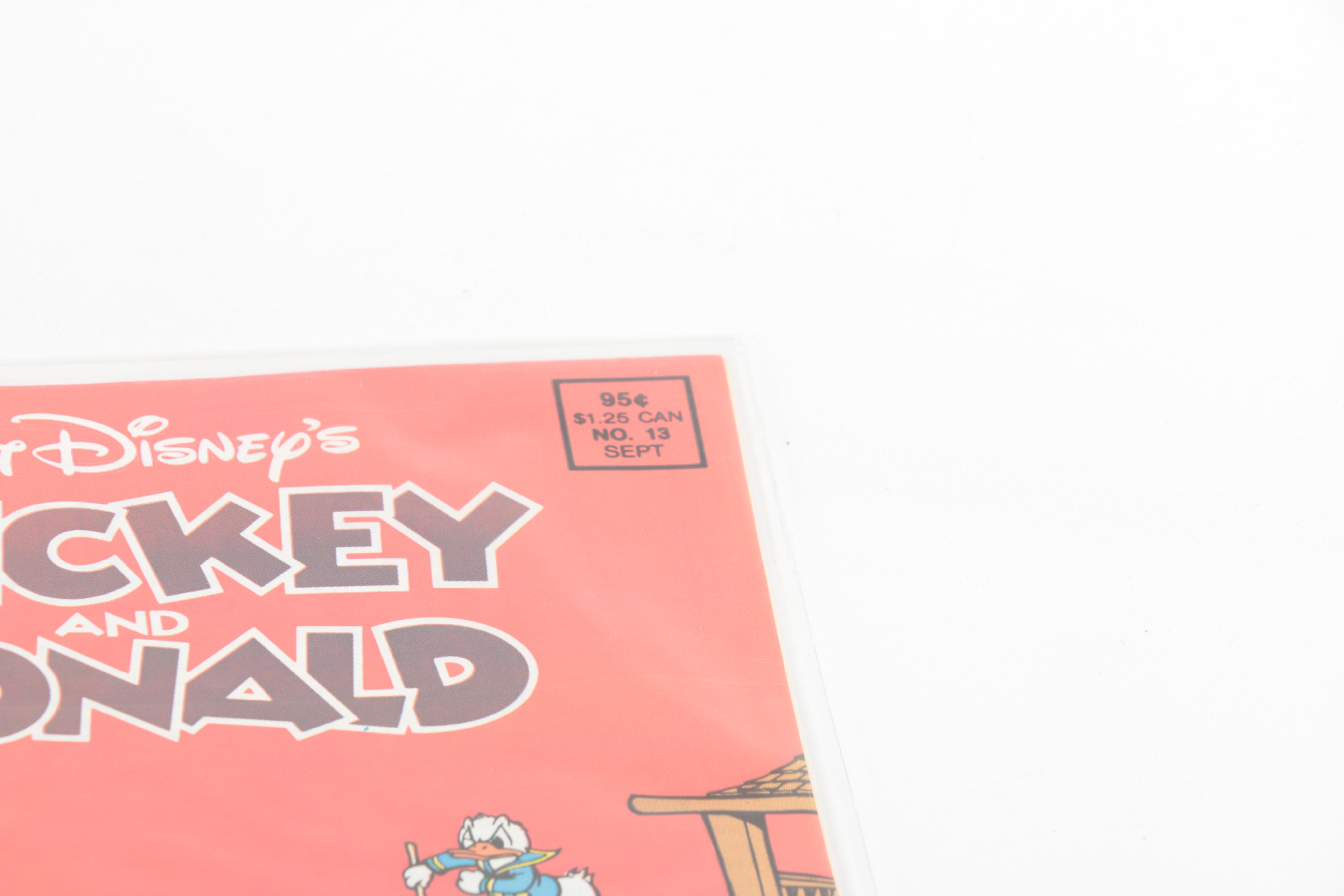 "Mickey and Donald" Disney Comic Books