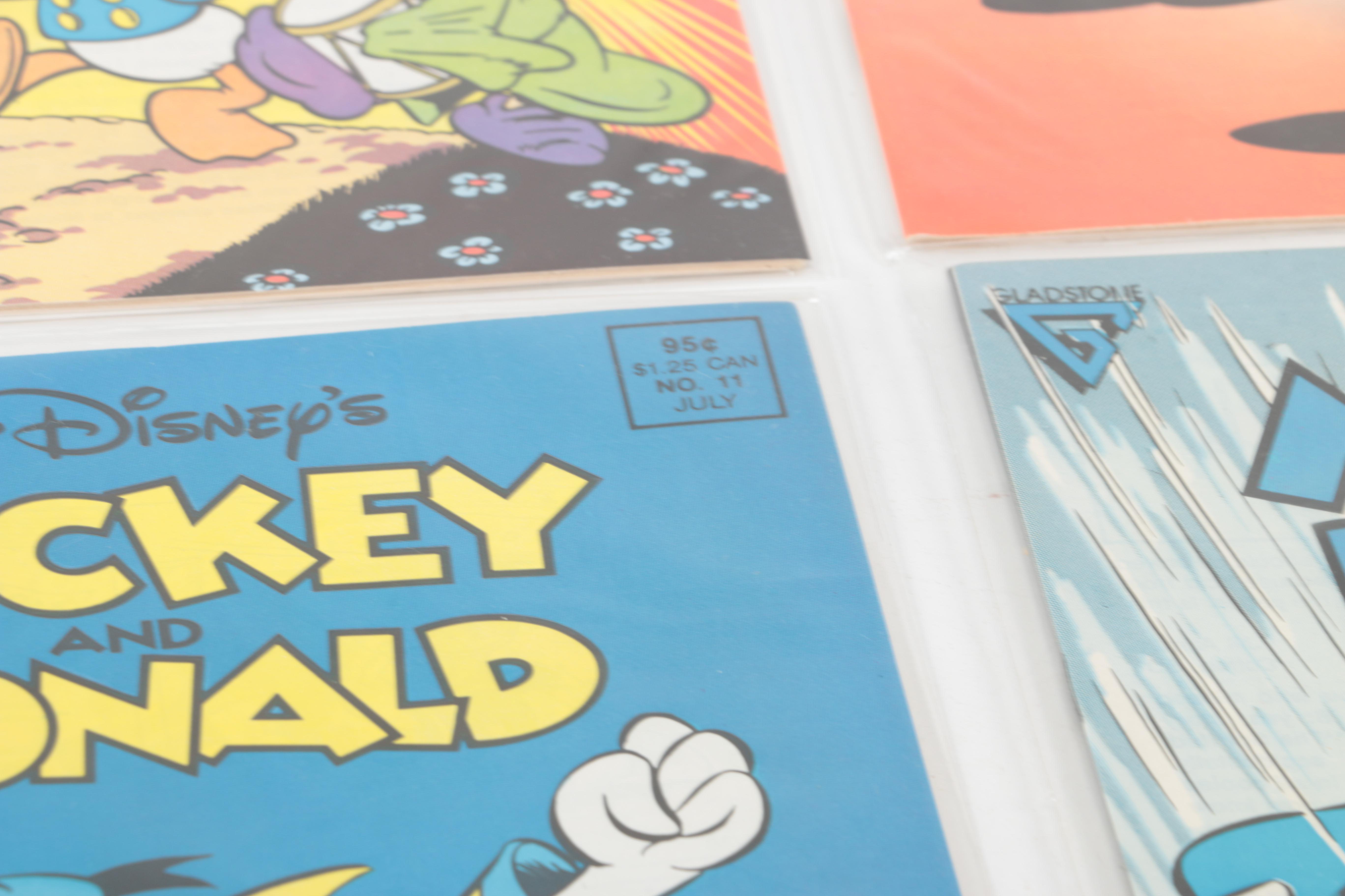 "Mickey and Donald" Disney Comic Books