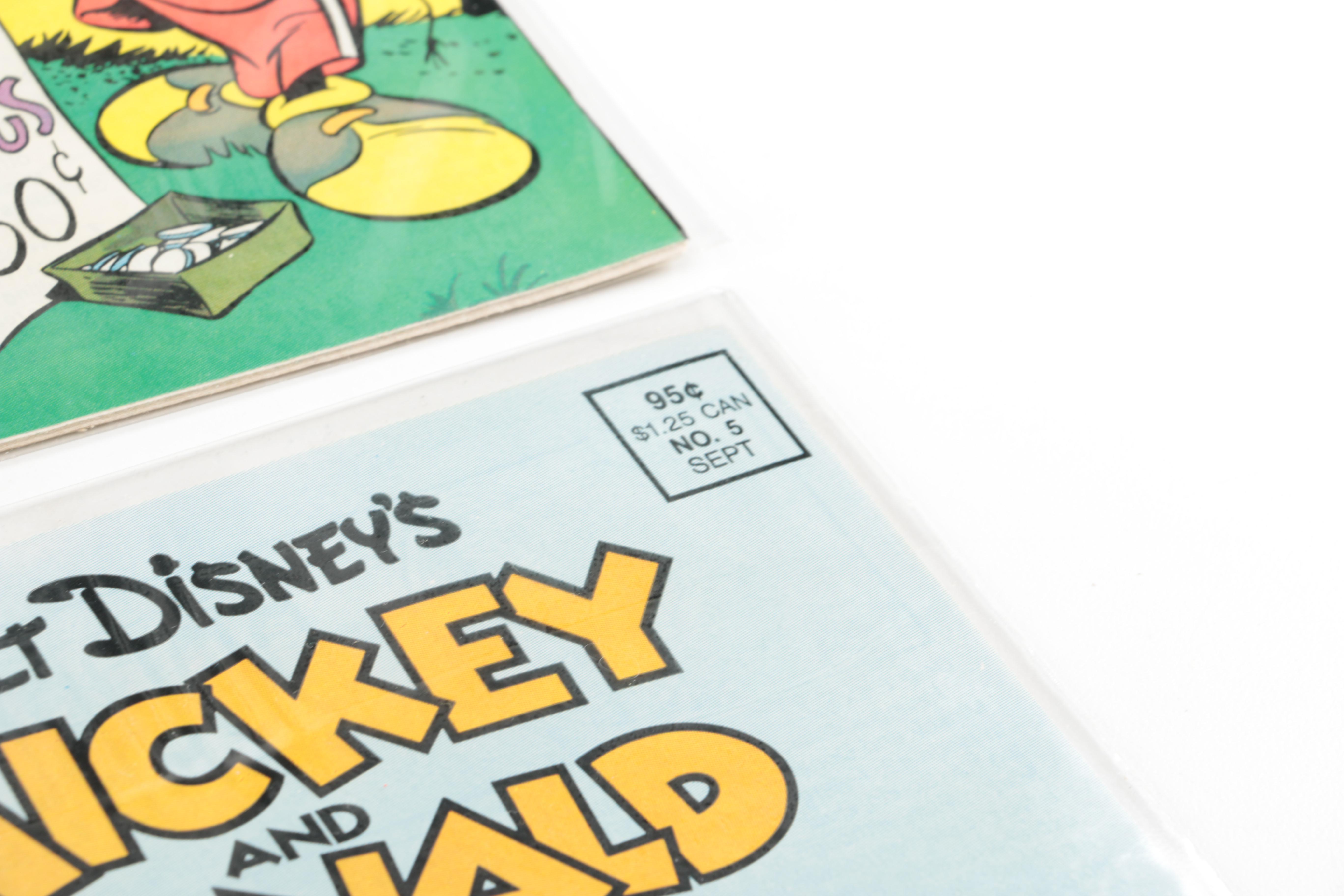 "Mickey and Donald" Disney Comic Books