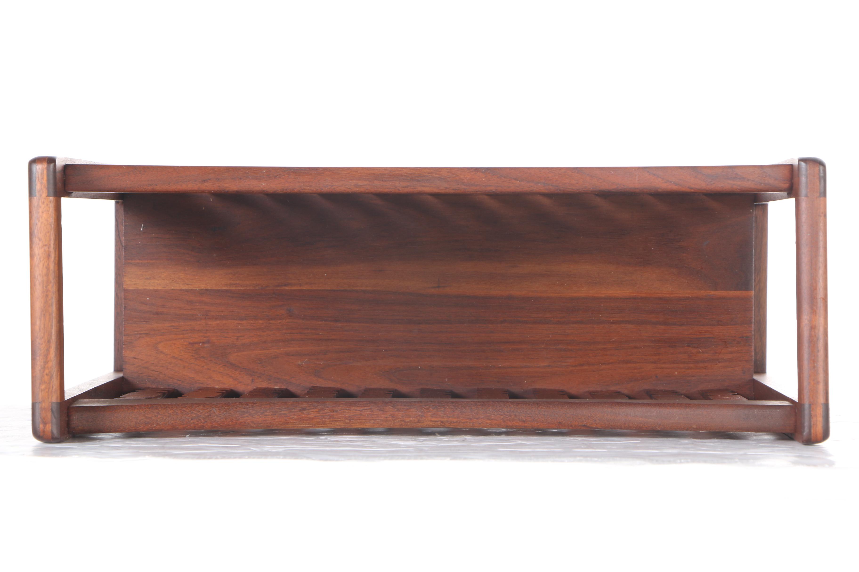 Footstool by Tell City, Tilt-top Side Table, Magazine Rack