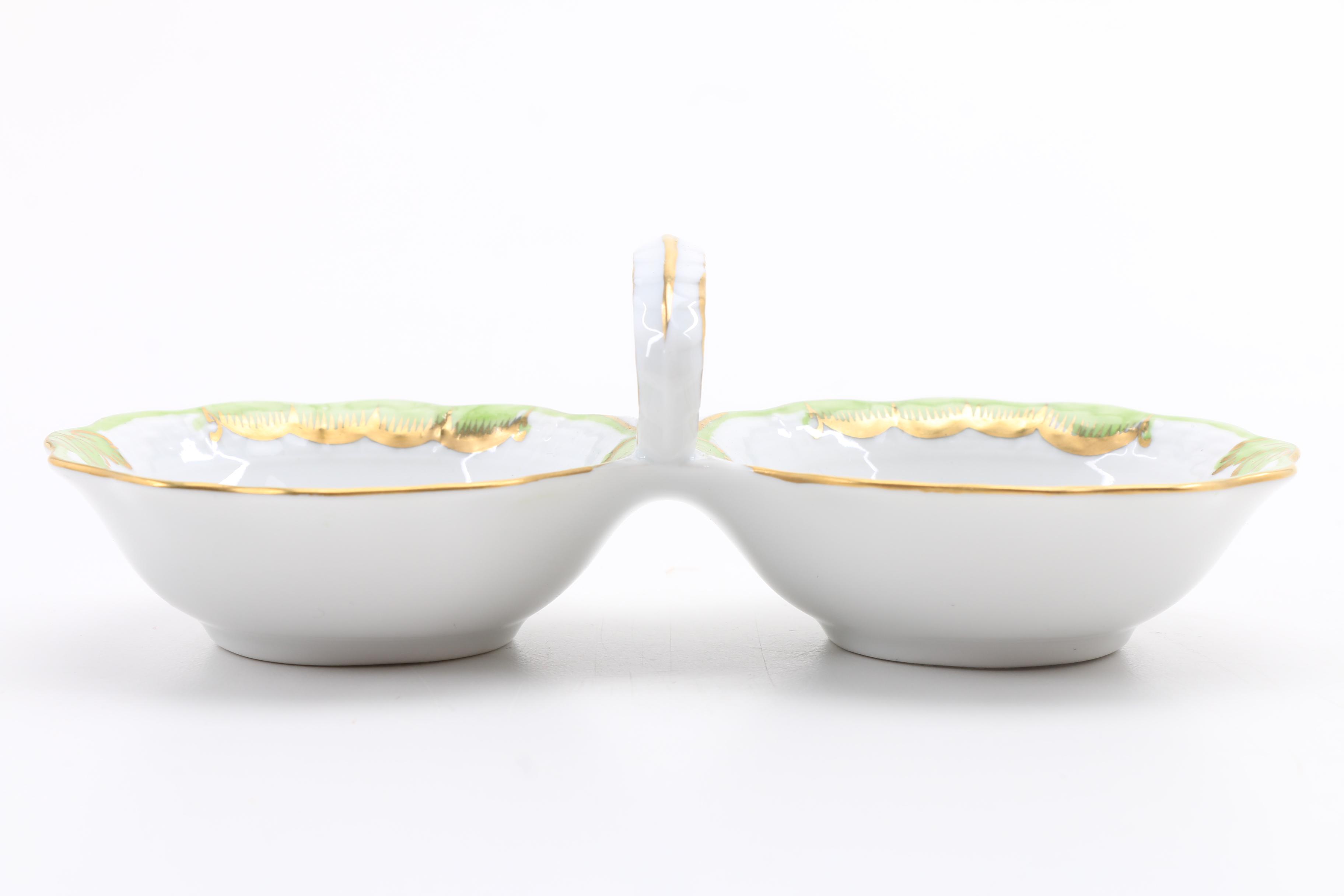 Collection of Herend Porcelain "Queen Victoria" Occasional Pieces