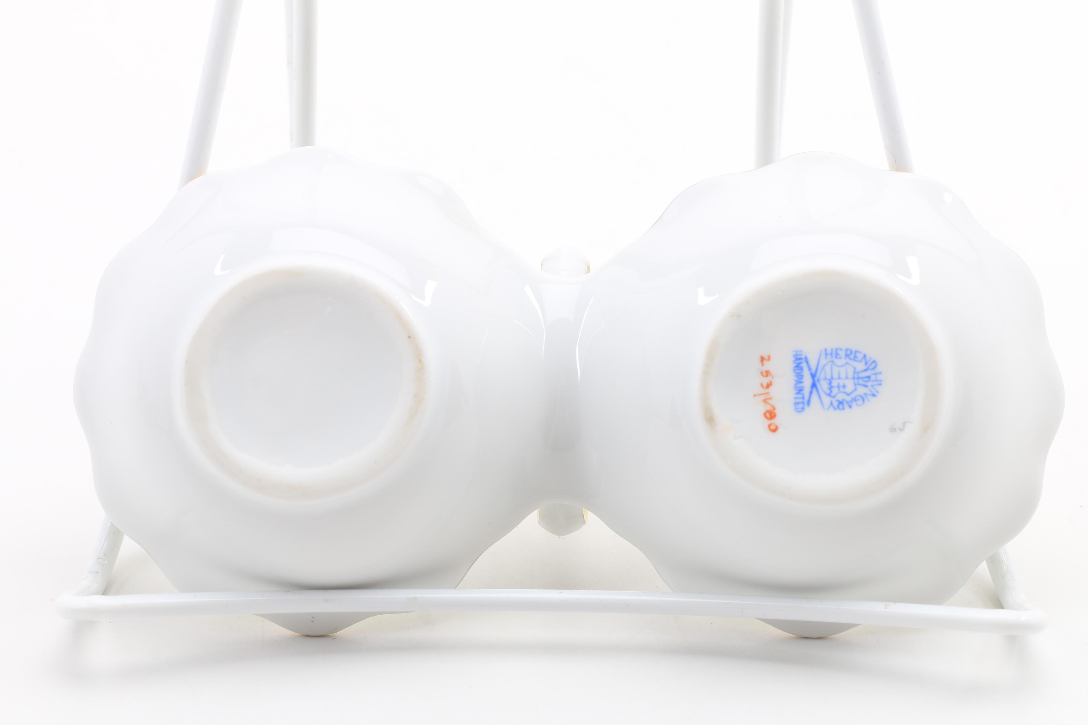 Collection of Herend Porcelain "Queen Victoria" Occasional Pieces