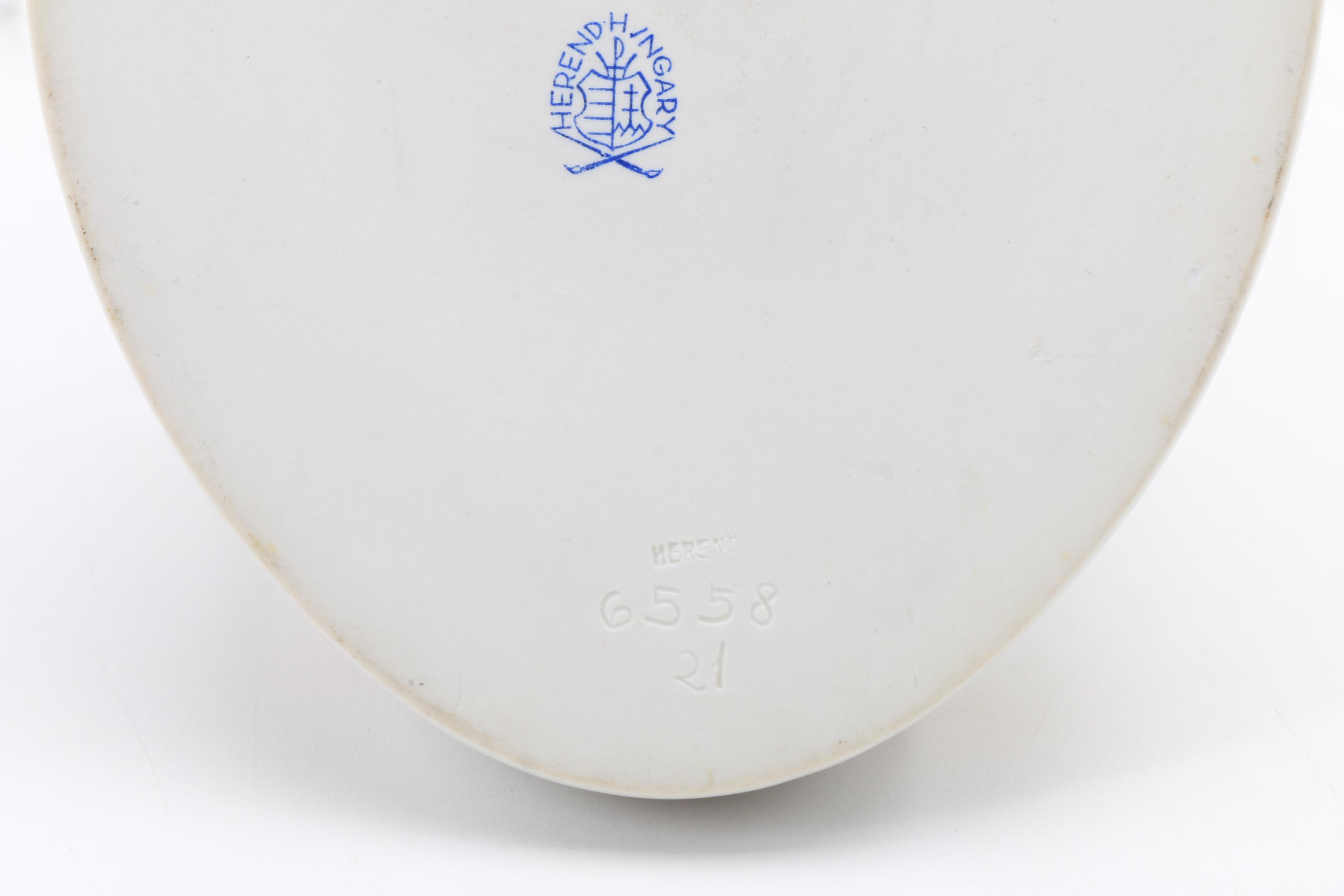 Herend "Queen Victoria" Pattern Porcelain Wall Pocket