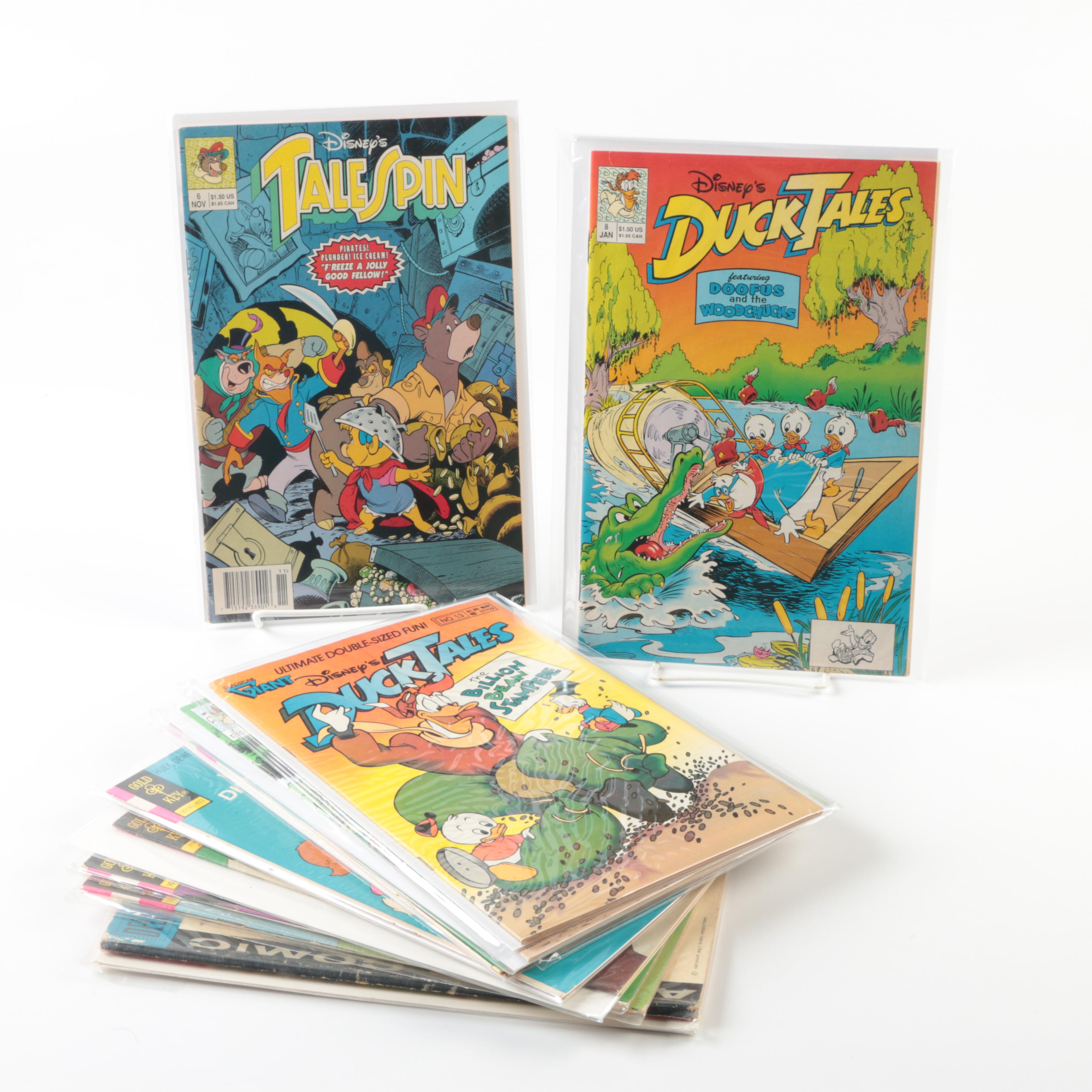 Disney DuckTales, TaleSpin, Huey Dewey and Louie Comic Books