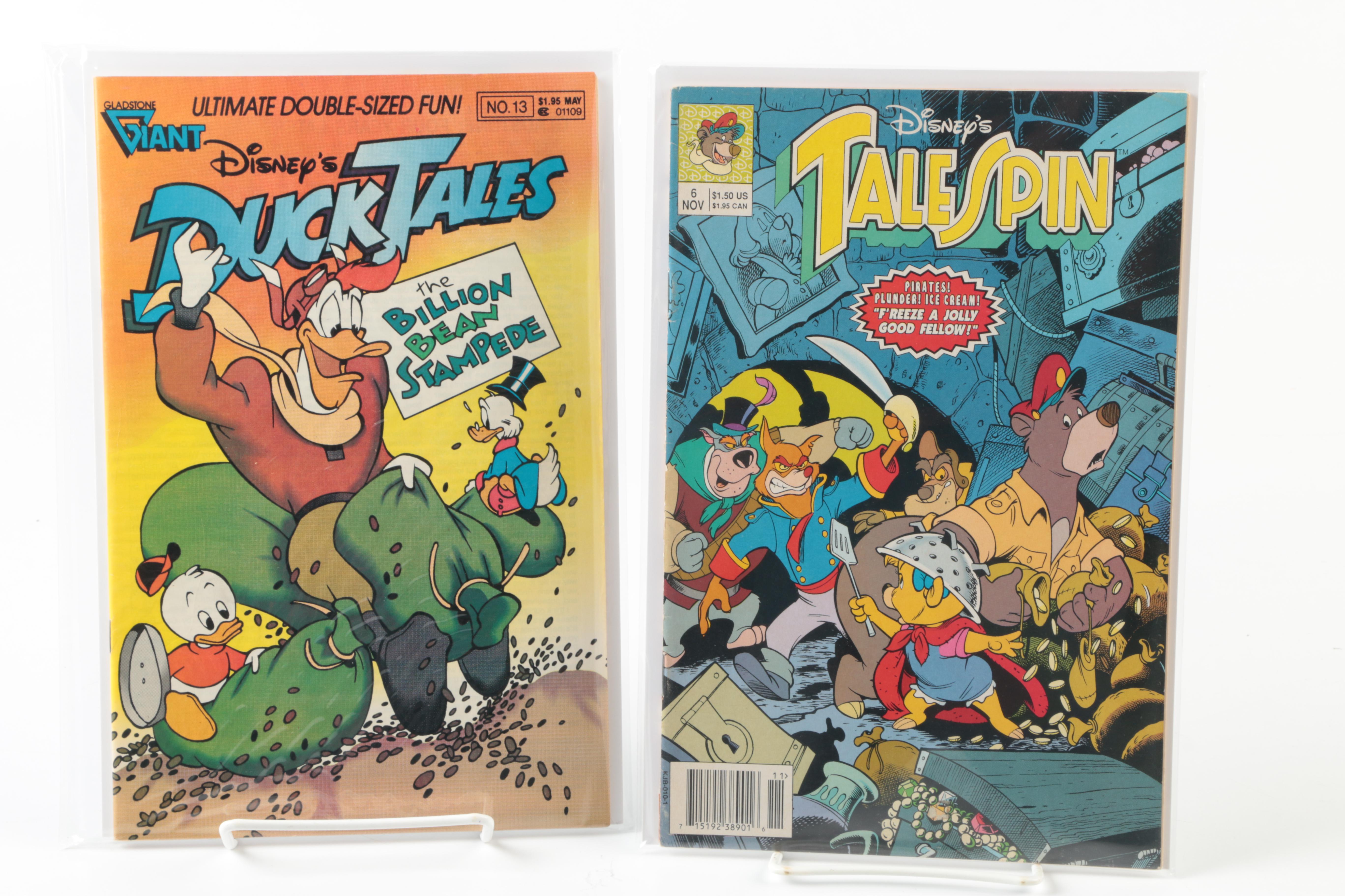 Disney DuckTales, TaleSpin, Huey Dewey and Louie Comic Books