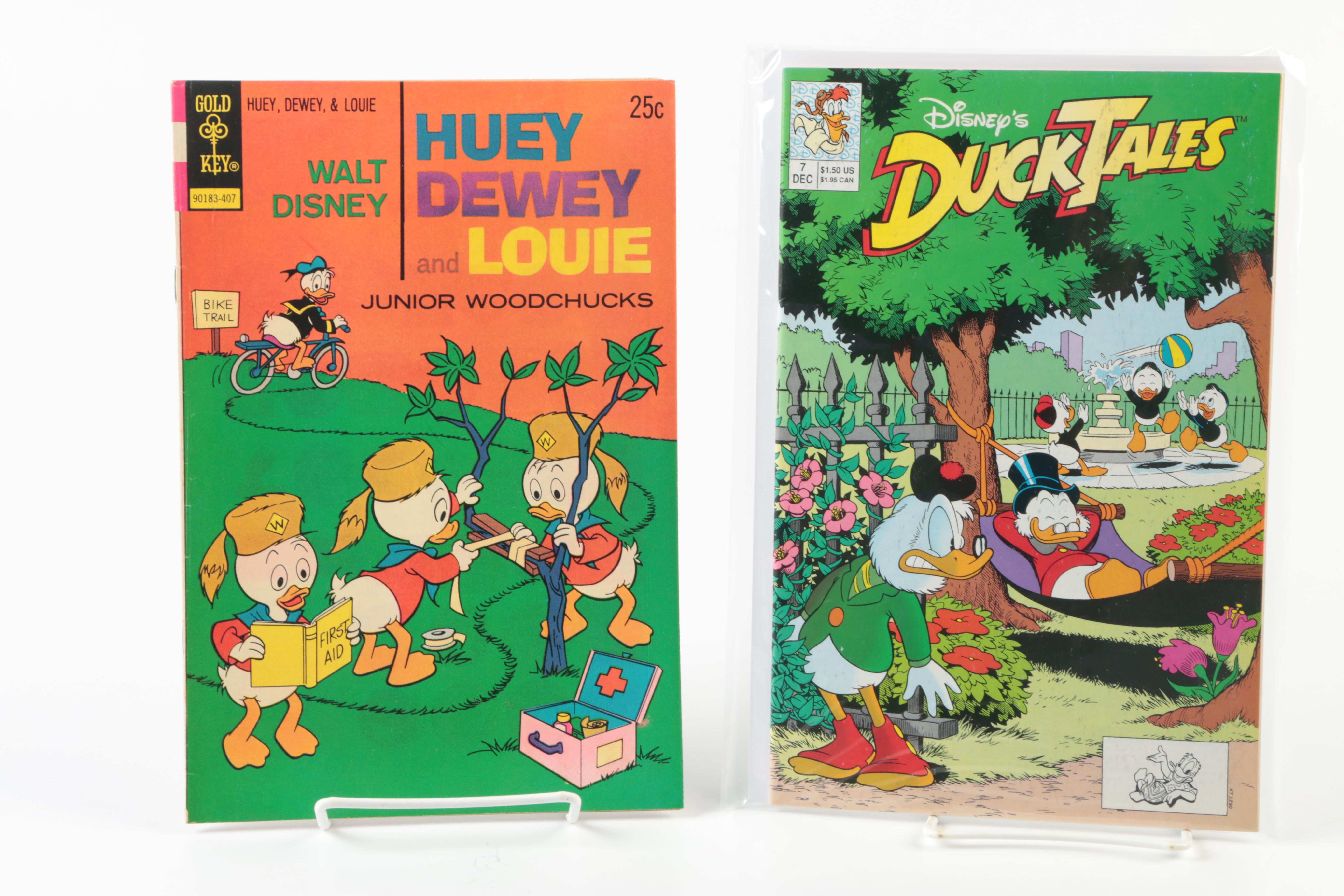 Disney DuckTales, TaleSpin, Huey Dewey and Louie Comic Books