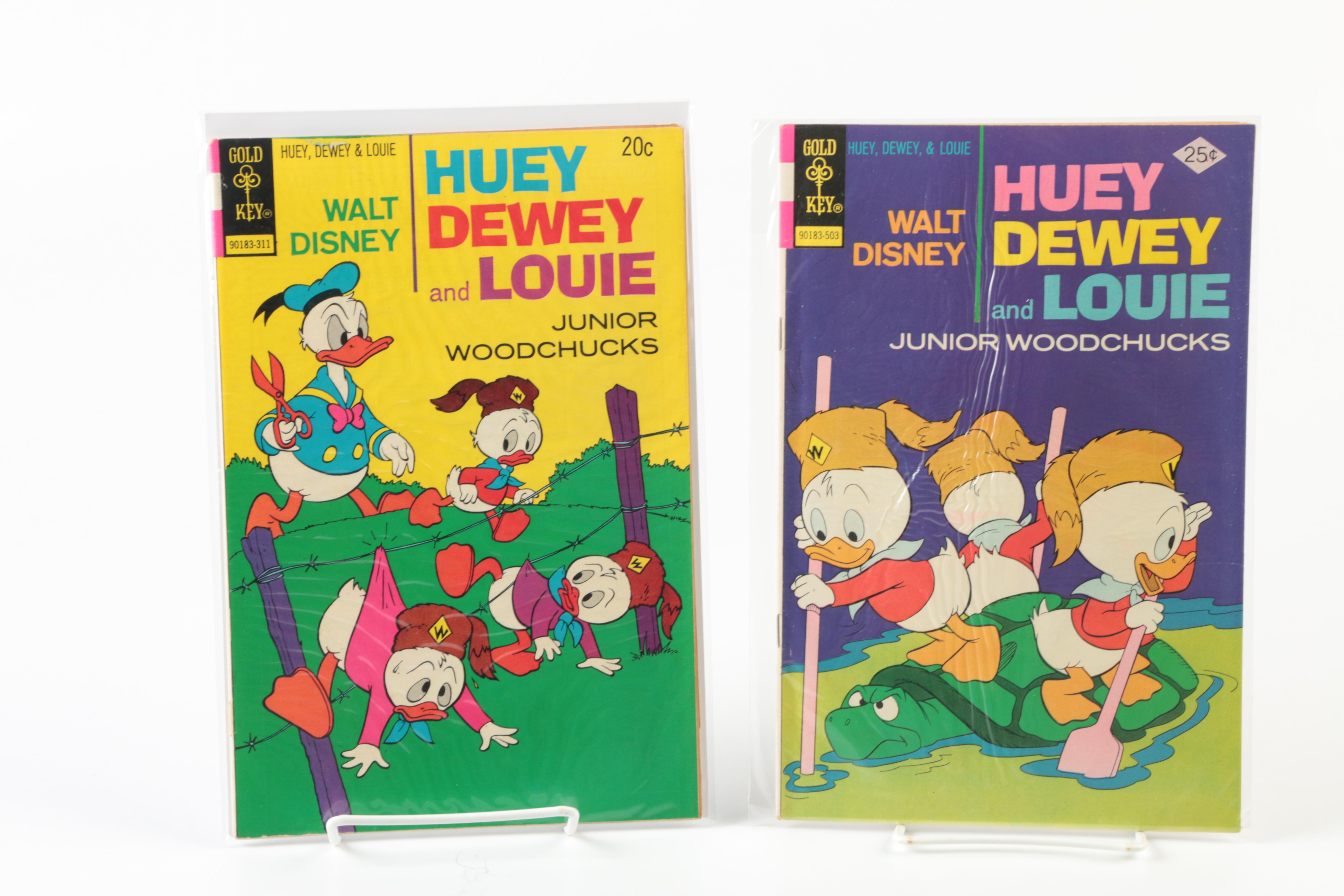 Disney DuckTales, TaleSpin, Huey Dewey and Louie Comic Books