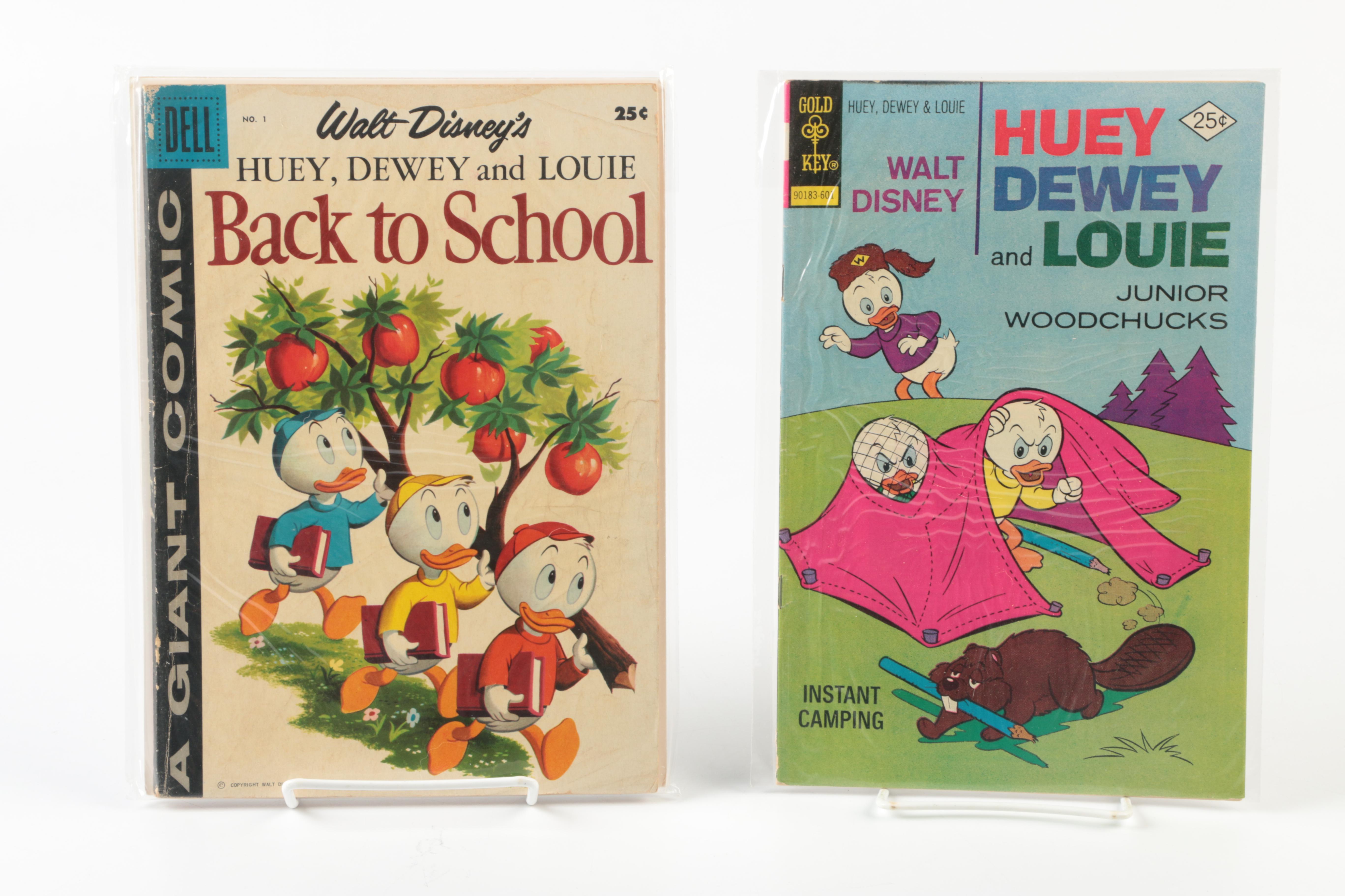 Disney DuckTales, TaleSpin, Huey Dewey and Louie Comic Books