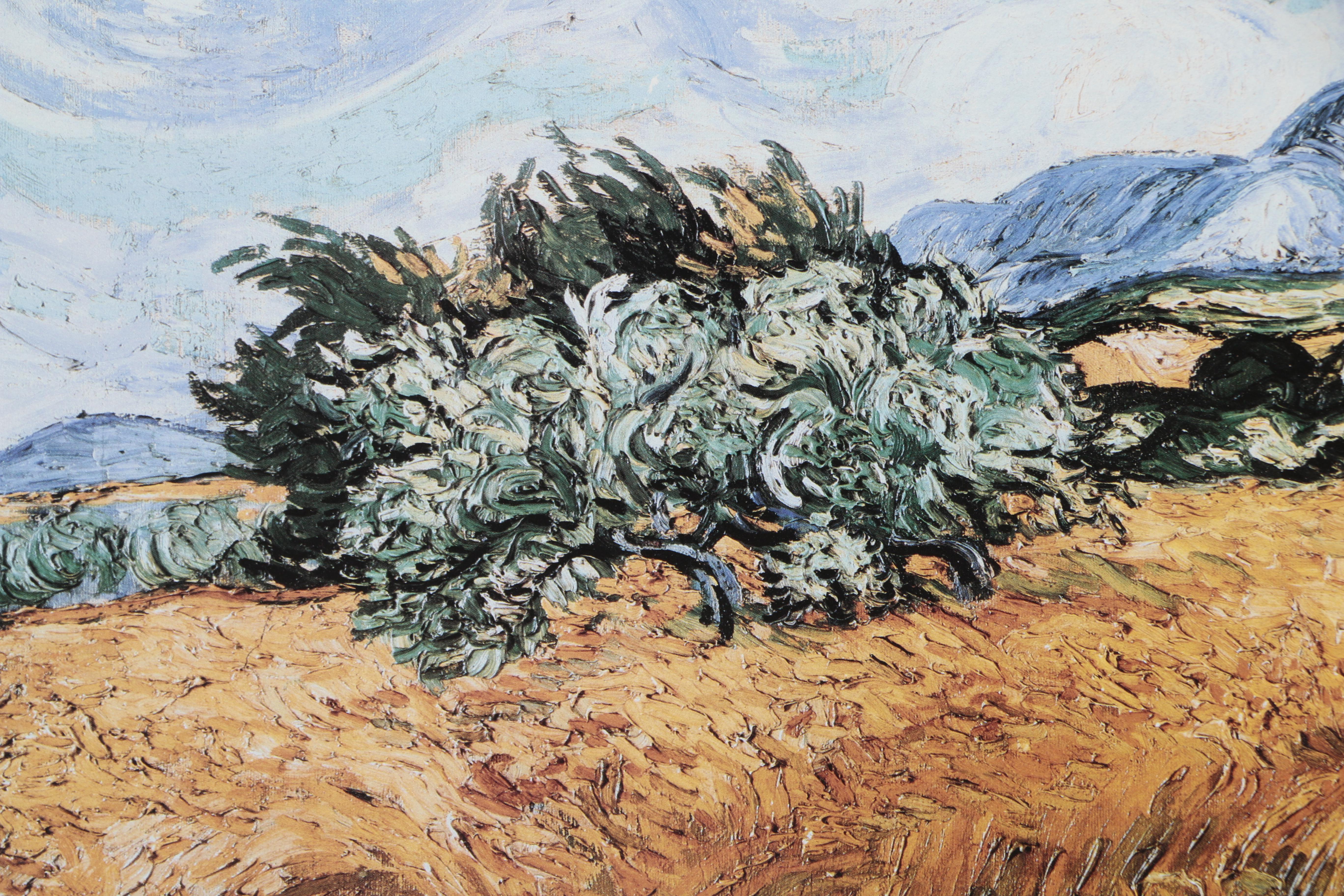 After Vincent Van Gogh Reproduction Offset Lithograph Prints