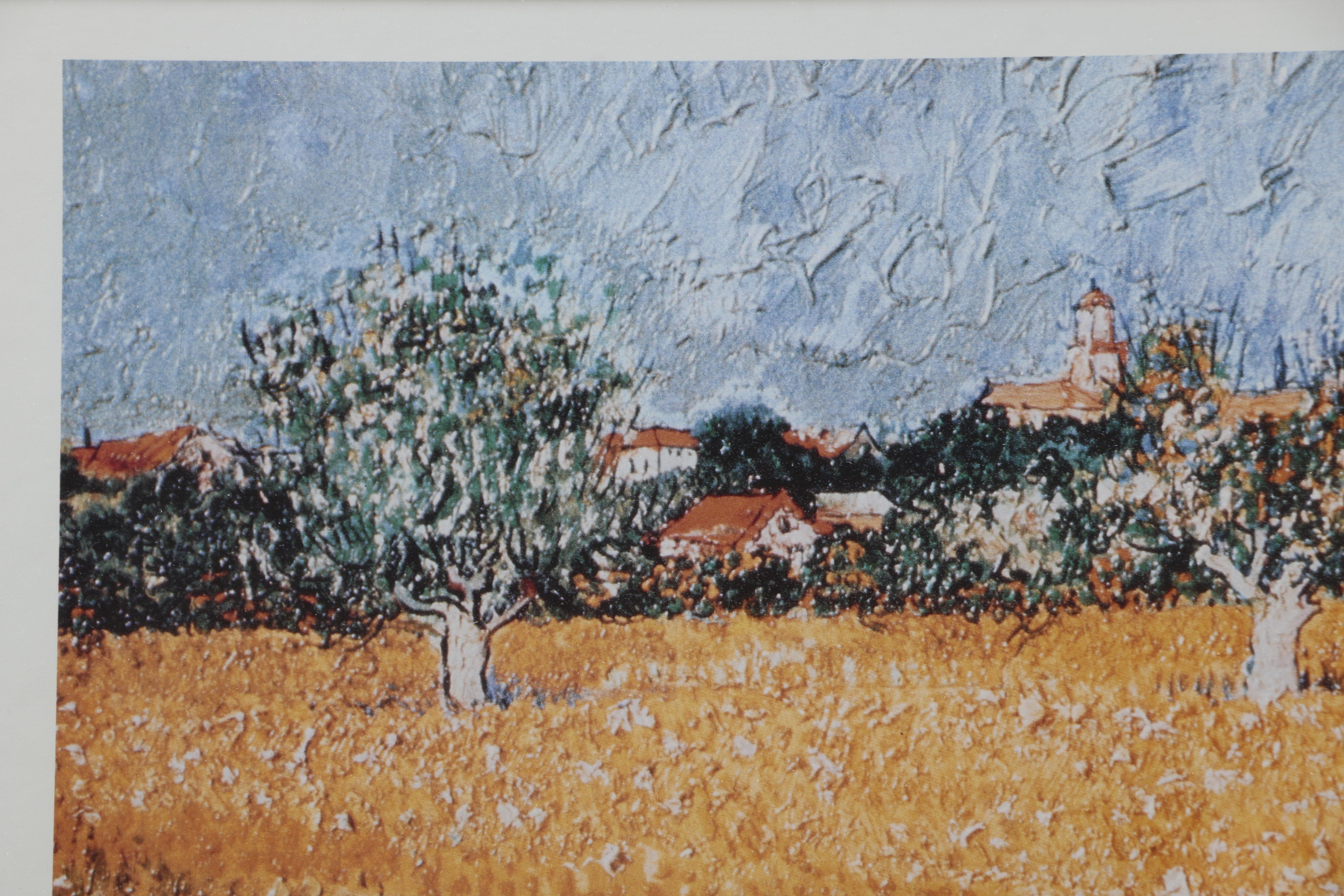 After Vincent Van Gogh Reproduction Offset Lithograph Prints