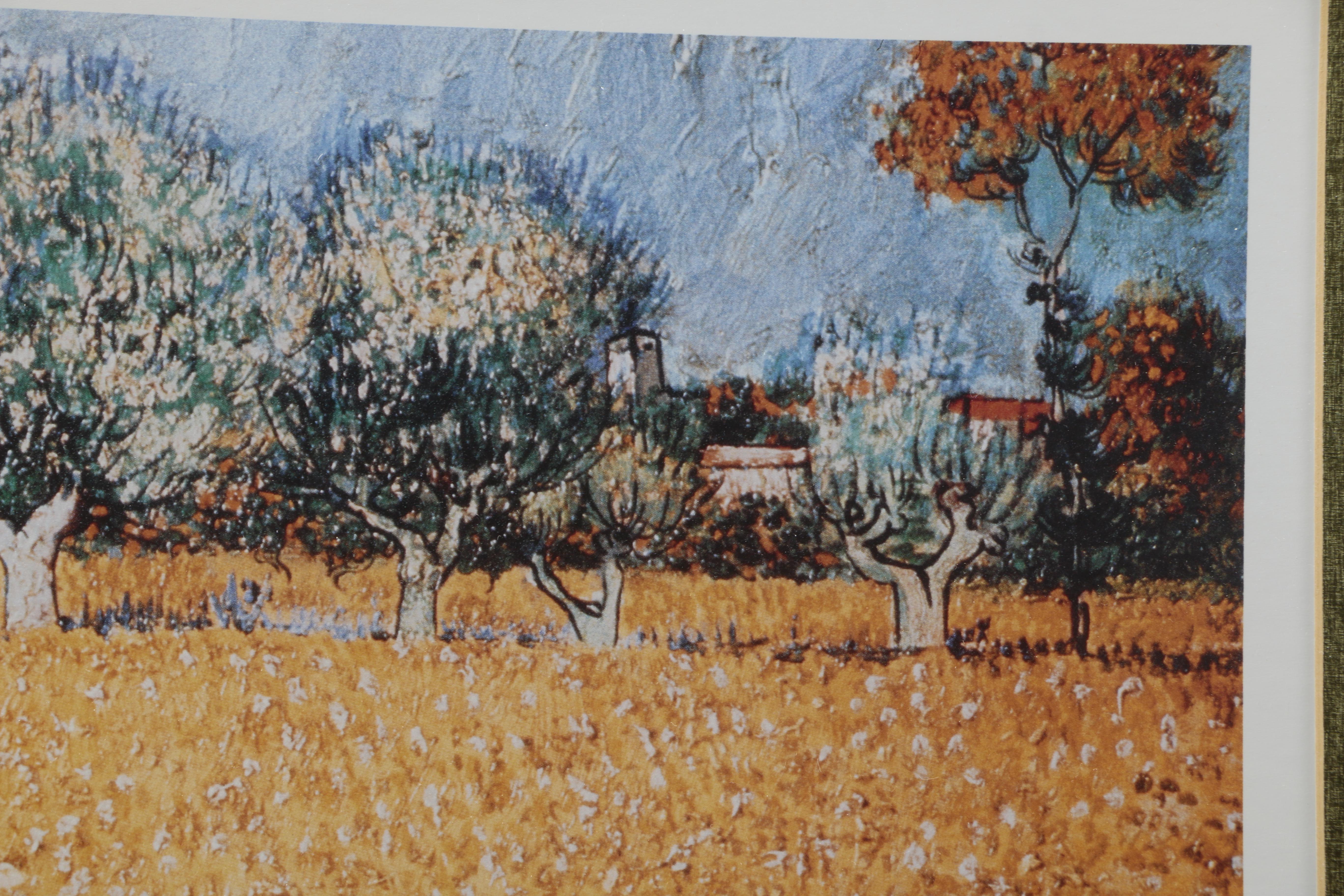 After Vincent Van Gogh Reproduction Offset Lithograph Prints