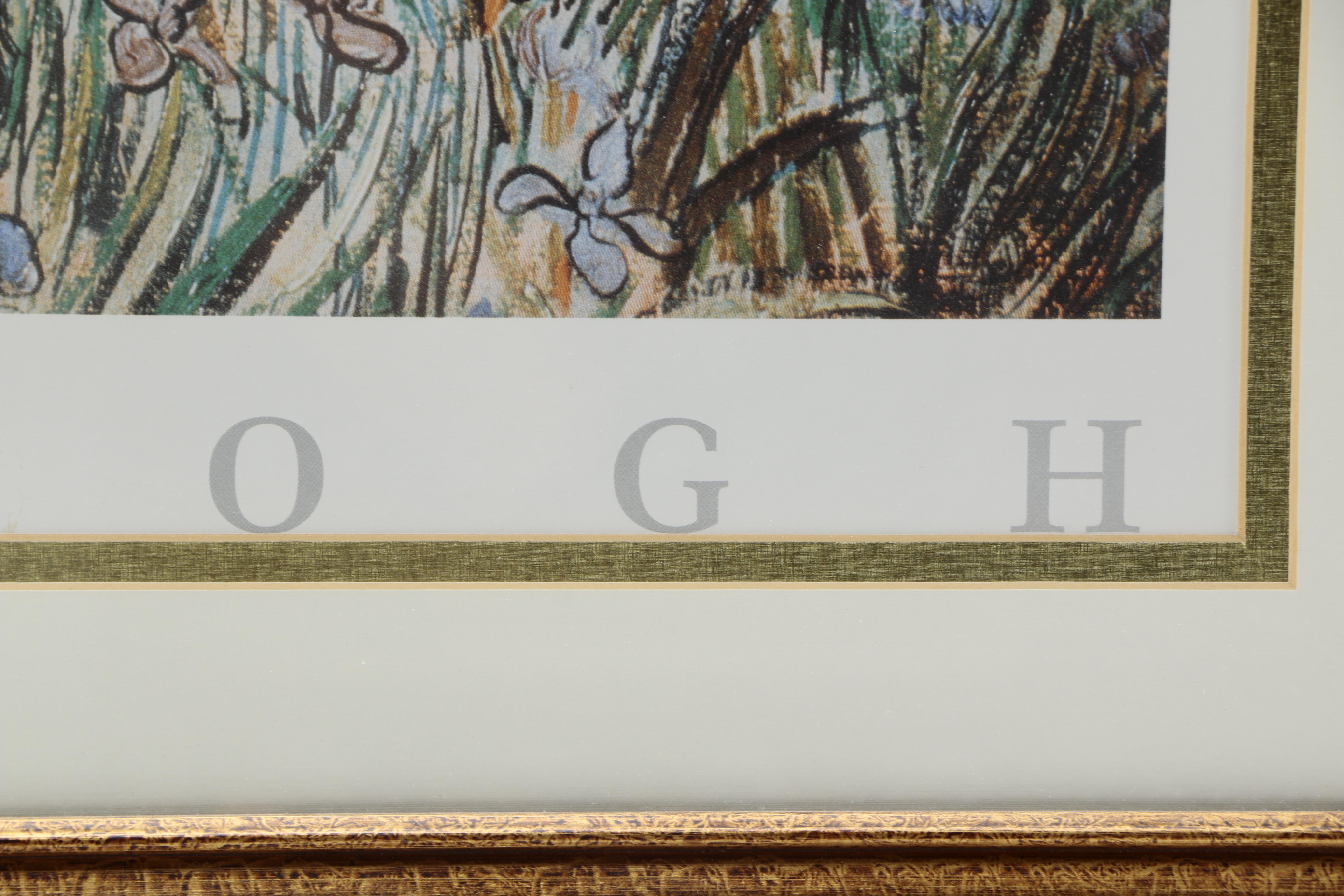 After Vincent Van Gogh Reproduction Offset Lithograph Prints