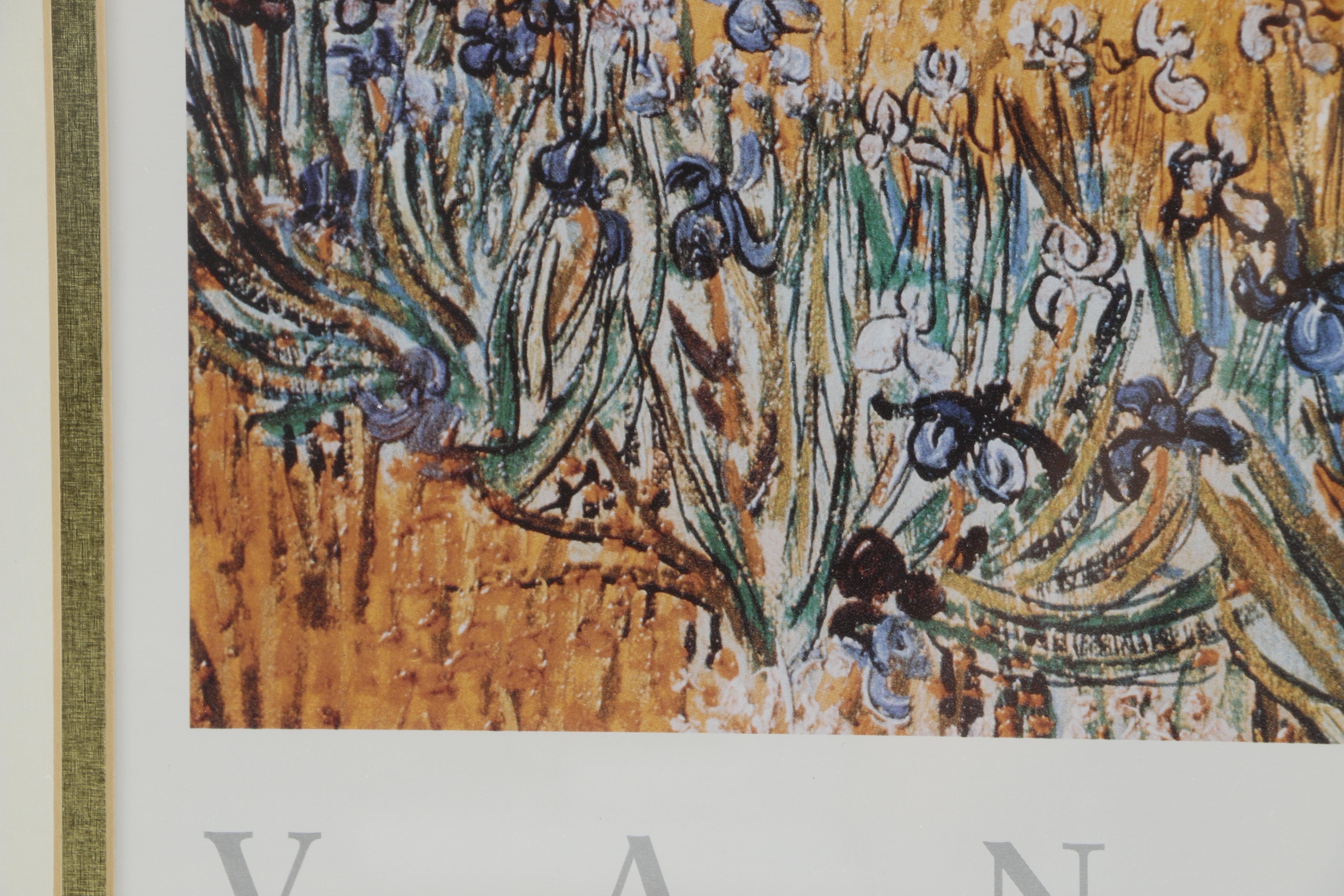 After Vincent Van Gogh Reproduction Offset Lithograph Prints