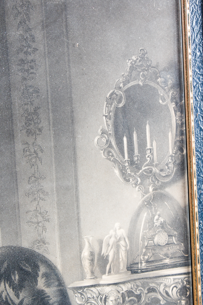 Mezzotint After T. Brooks Engraving of WH Simmons "Romanticism"