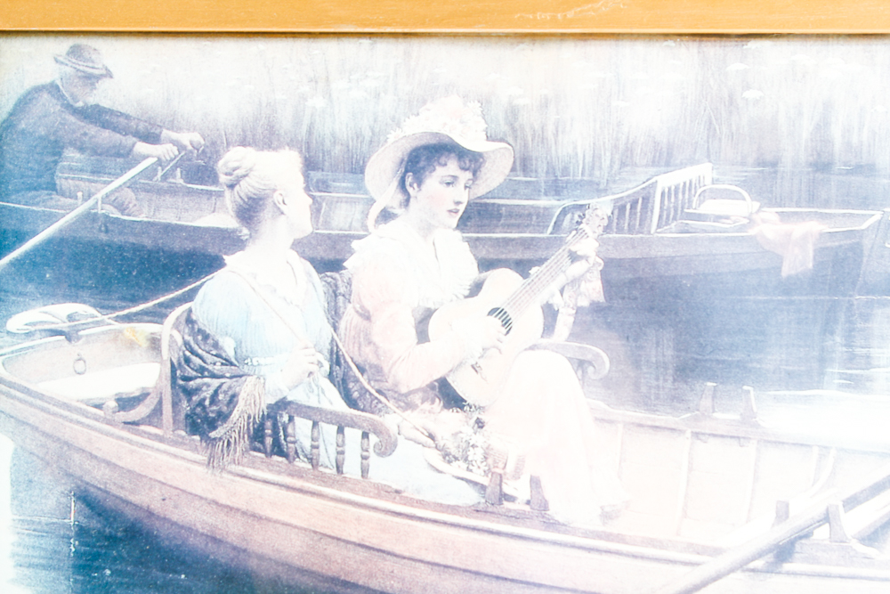 Vintage Offset Lithograph Print Pair