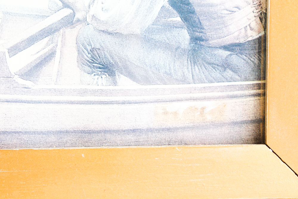 Vintage Offset Lithograph Print Pair