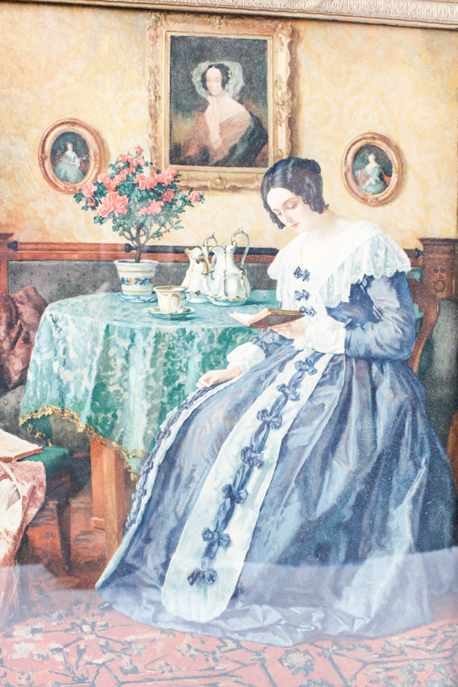 Vintage Offset Lithograph Print Pair