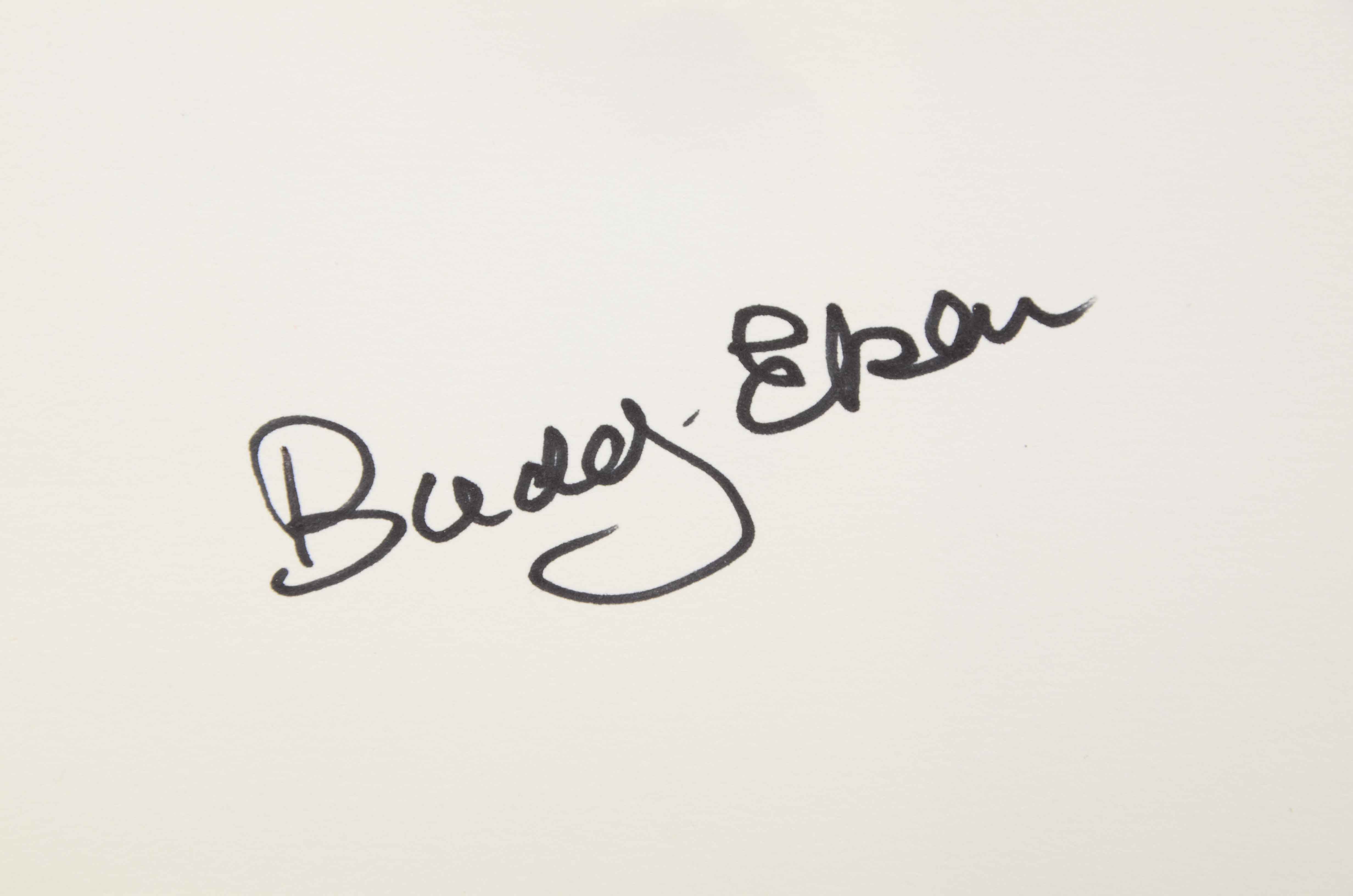 Actors Rod Steiger and Buddy Ebsen Signed Photos