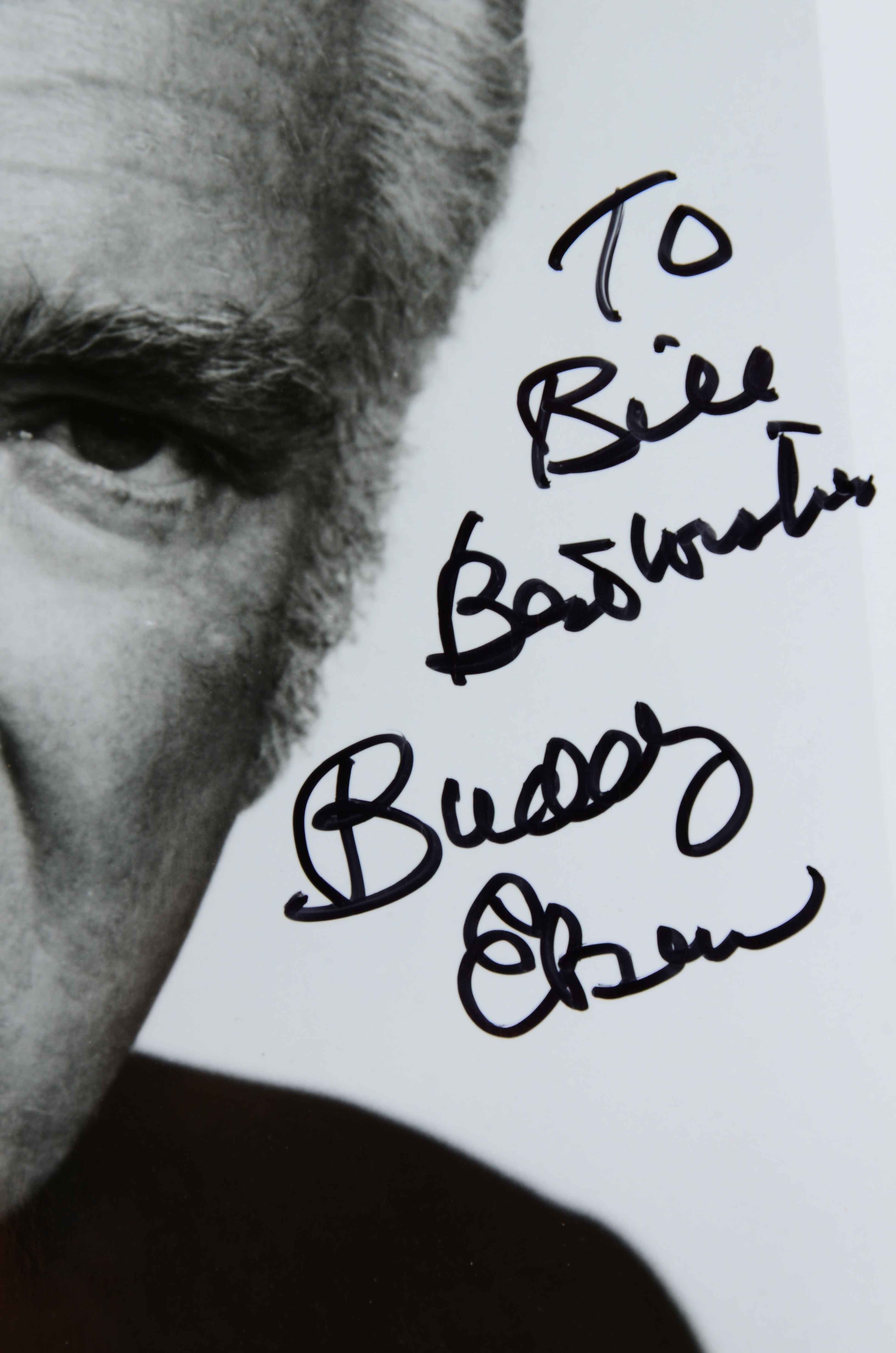 Actors Rod Steiger and Buddy Ebsen Signed Photos