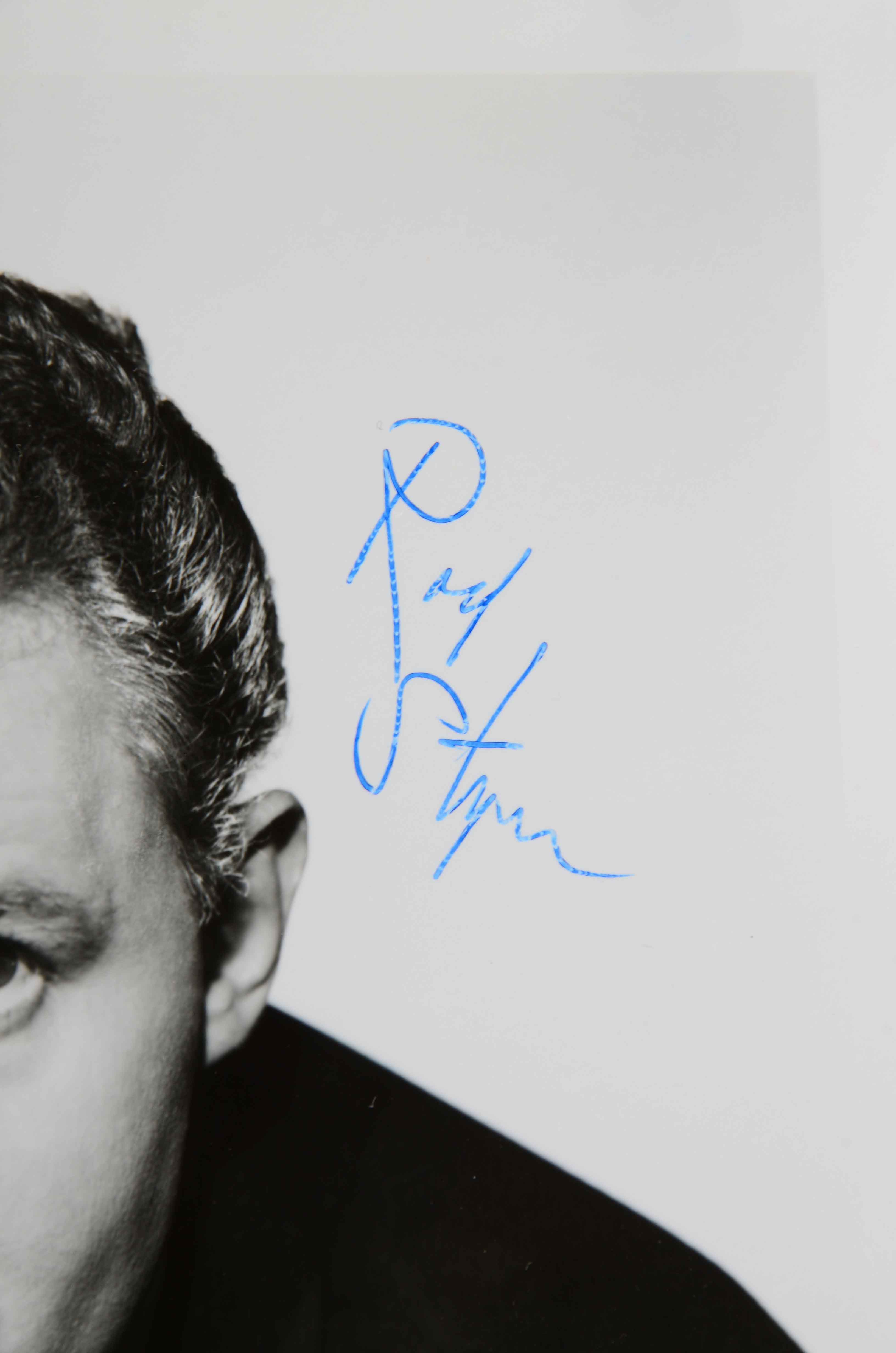 Actors Rod Steiger and Buddy Ebsen Signed Photos