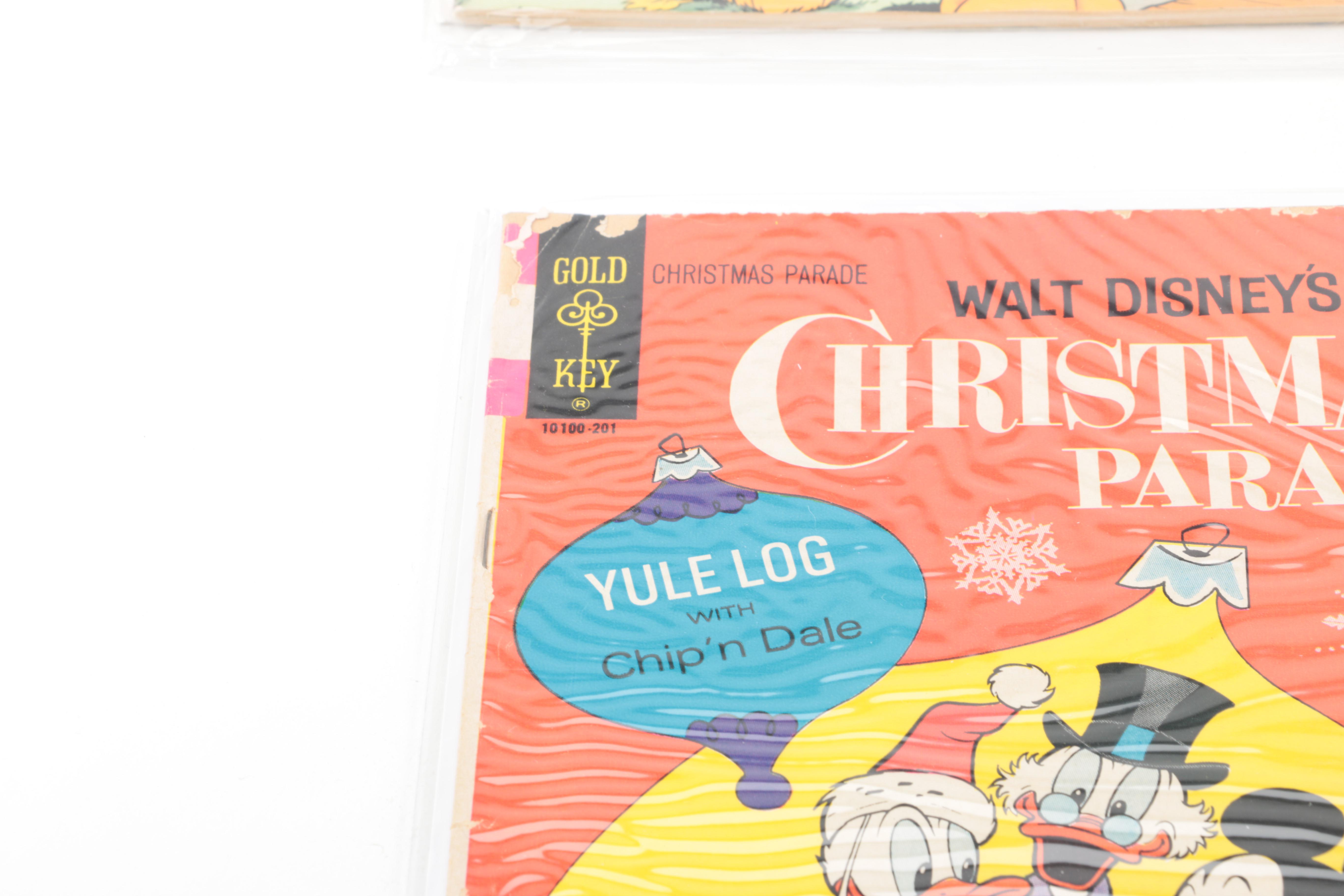 Disney Comics Featuring 1949 "Walt Disney's Christmas Parade" #1 and 1994 "The Disney Afternoon" #1–5