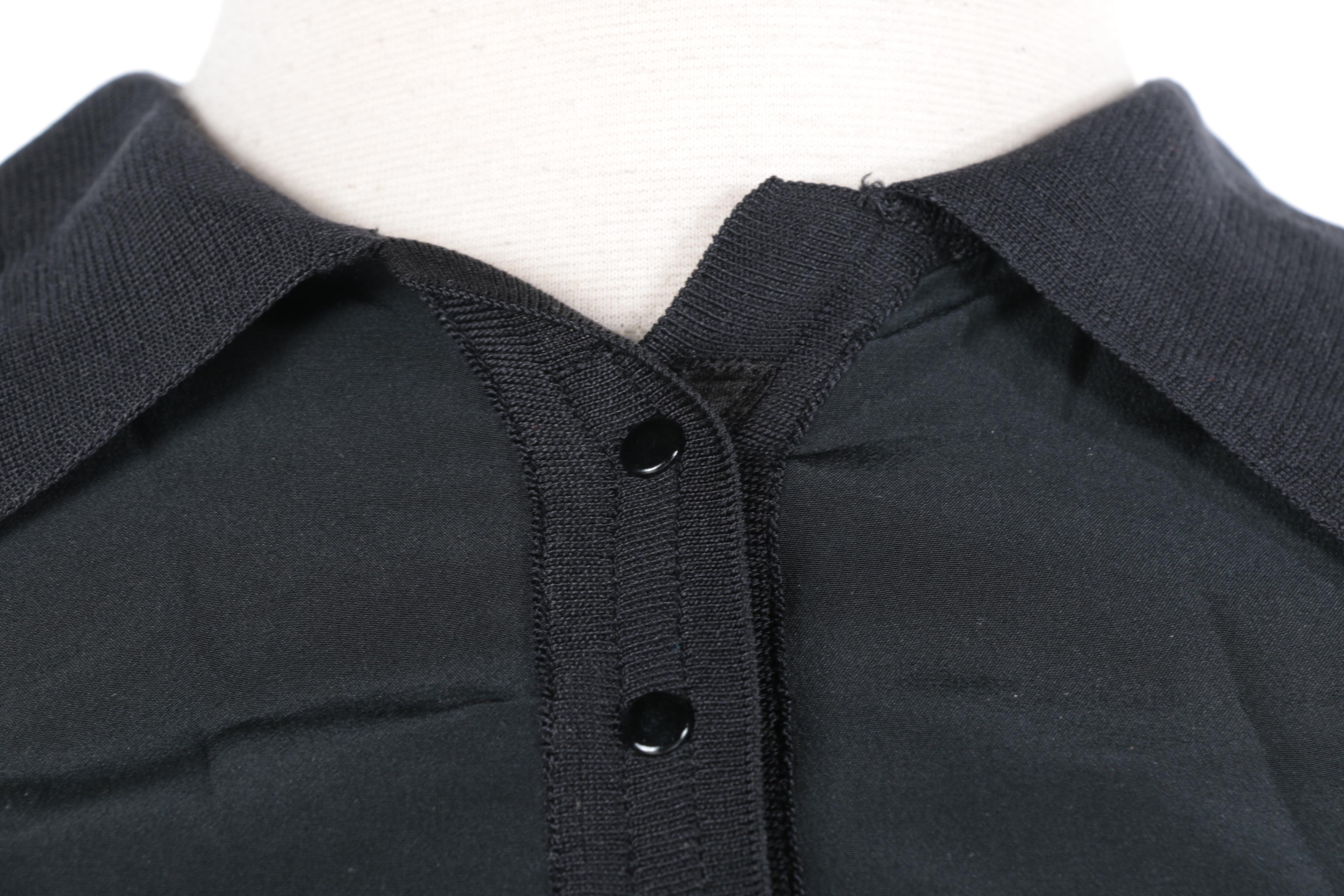 Women's Black Prada Top