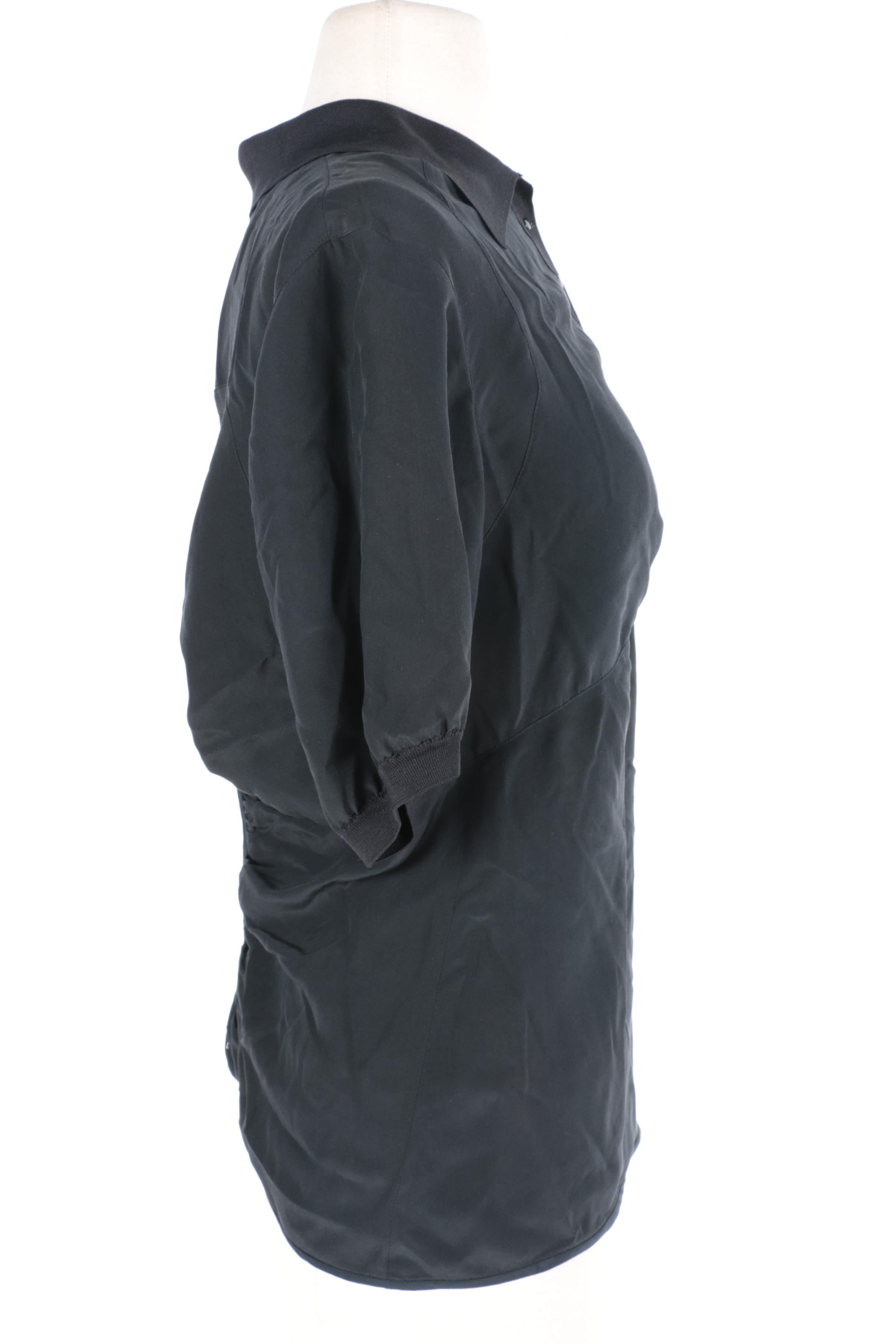 Women's Black Prada Top