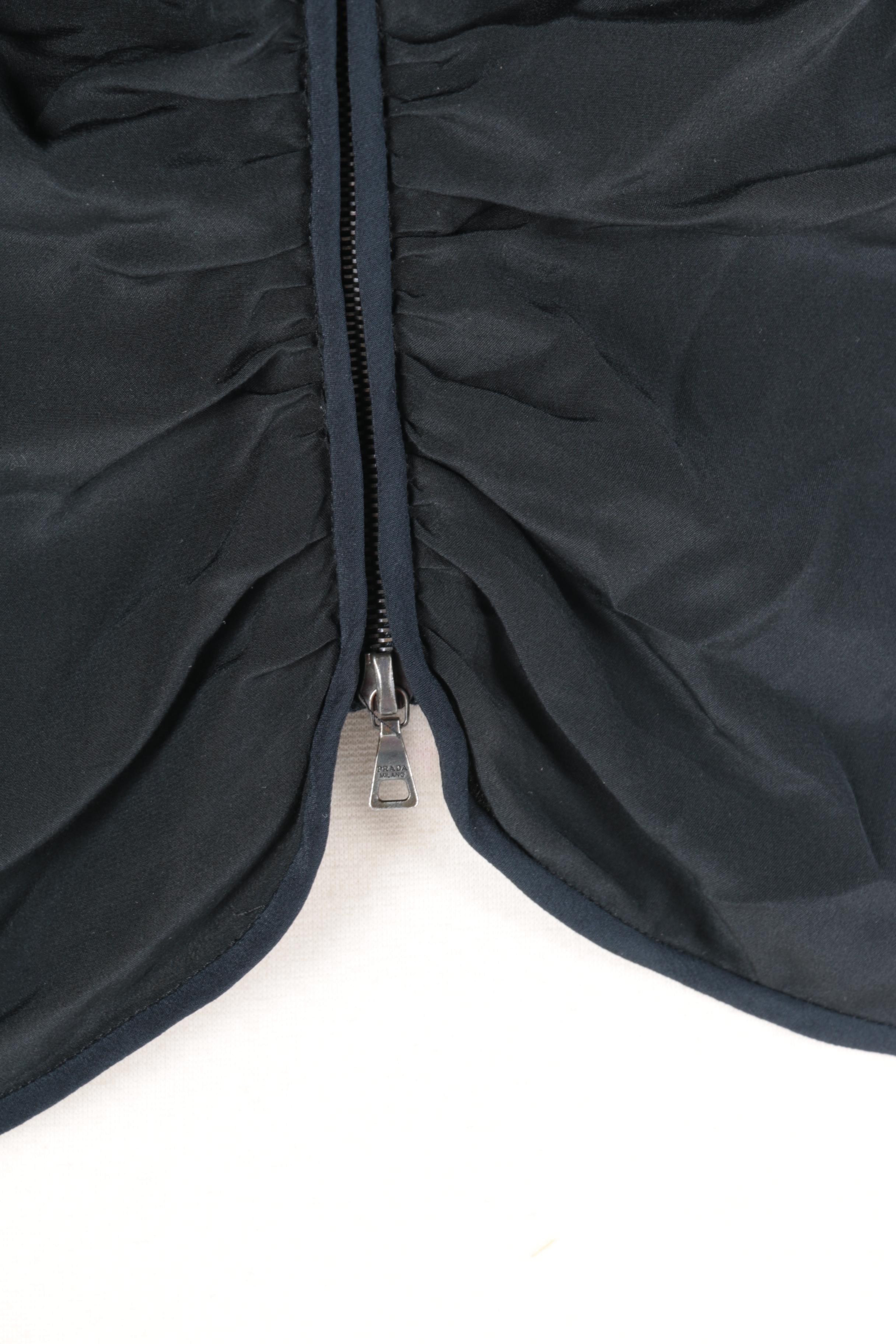 Women's Black Prada Top