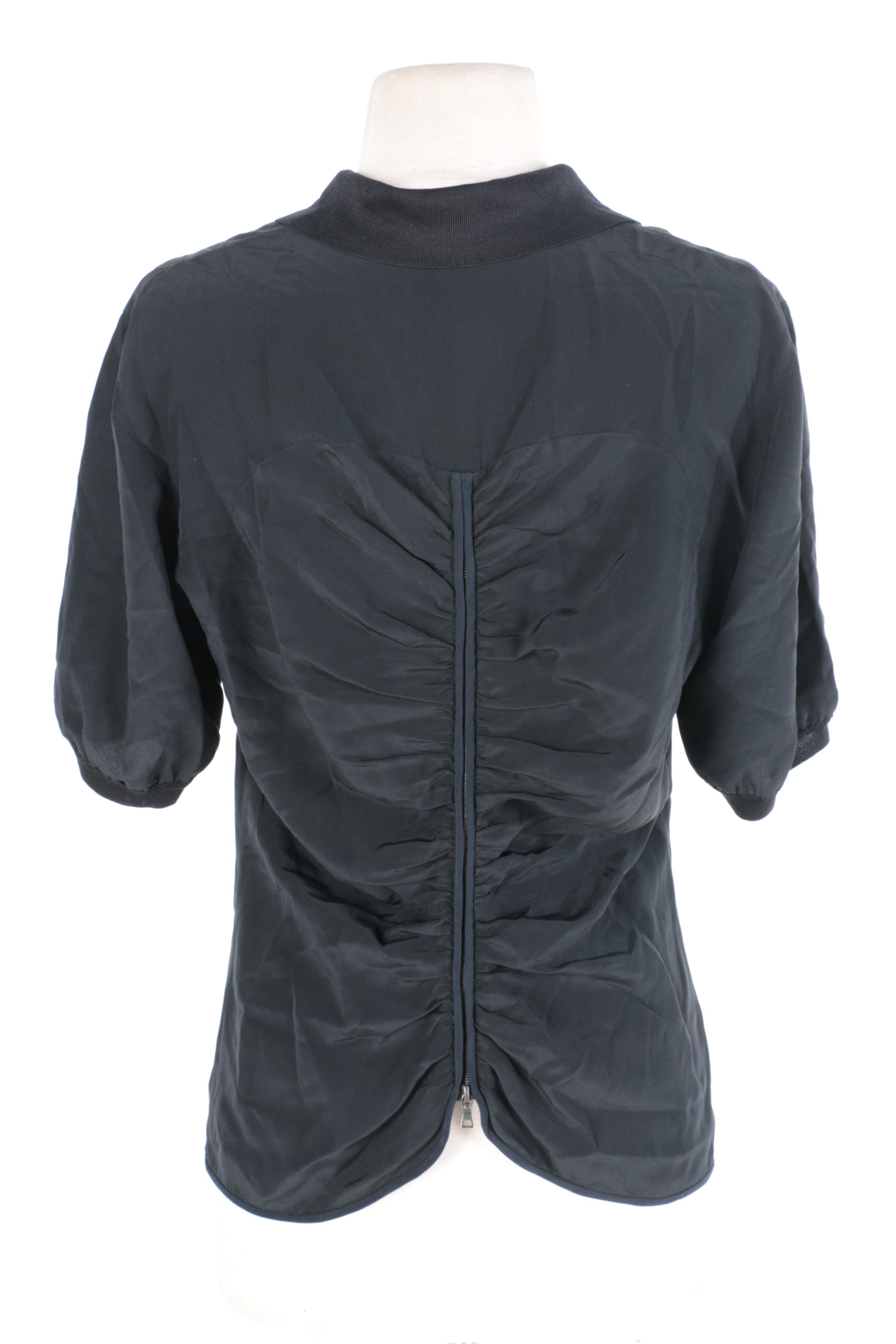 Women's Black Prada Top