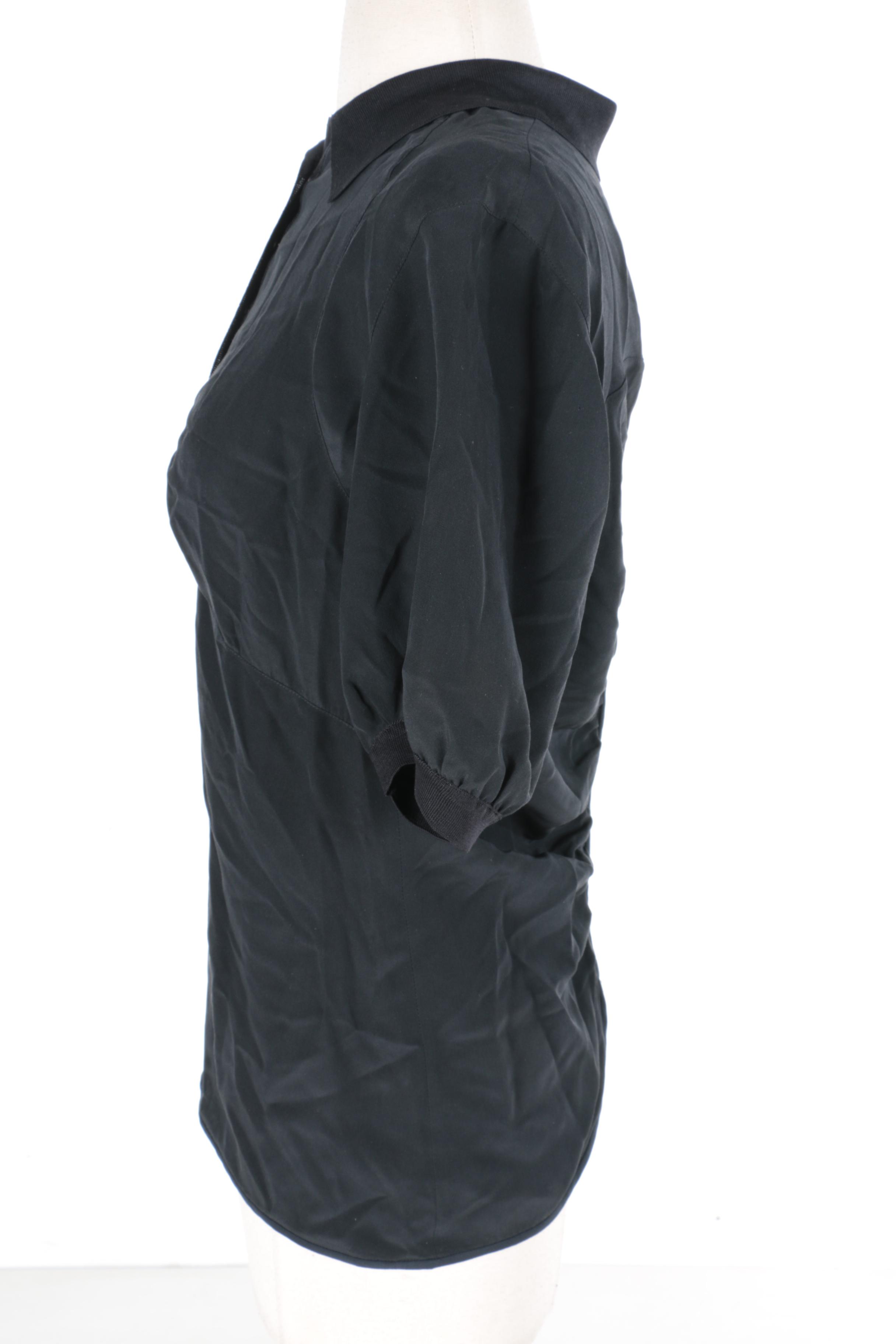 Women's Black Prada Top