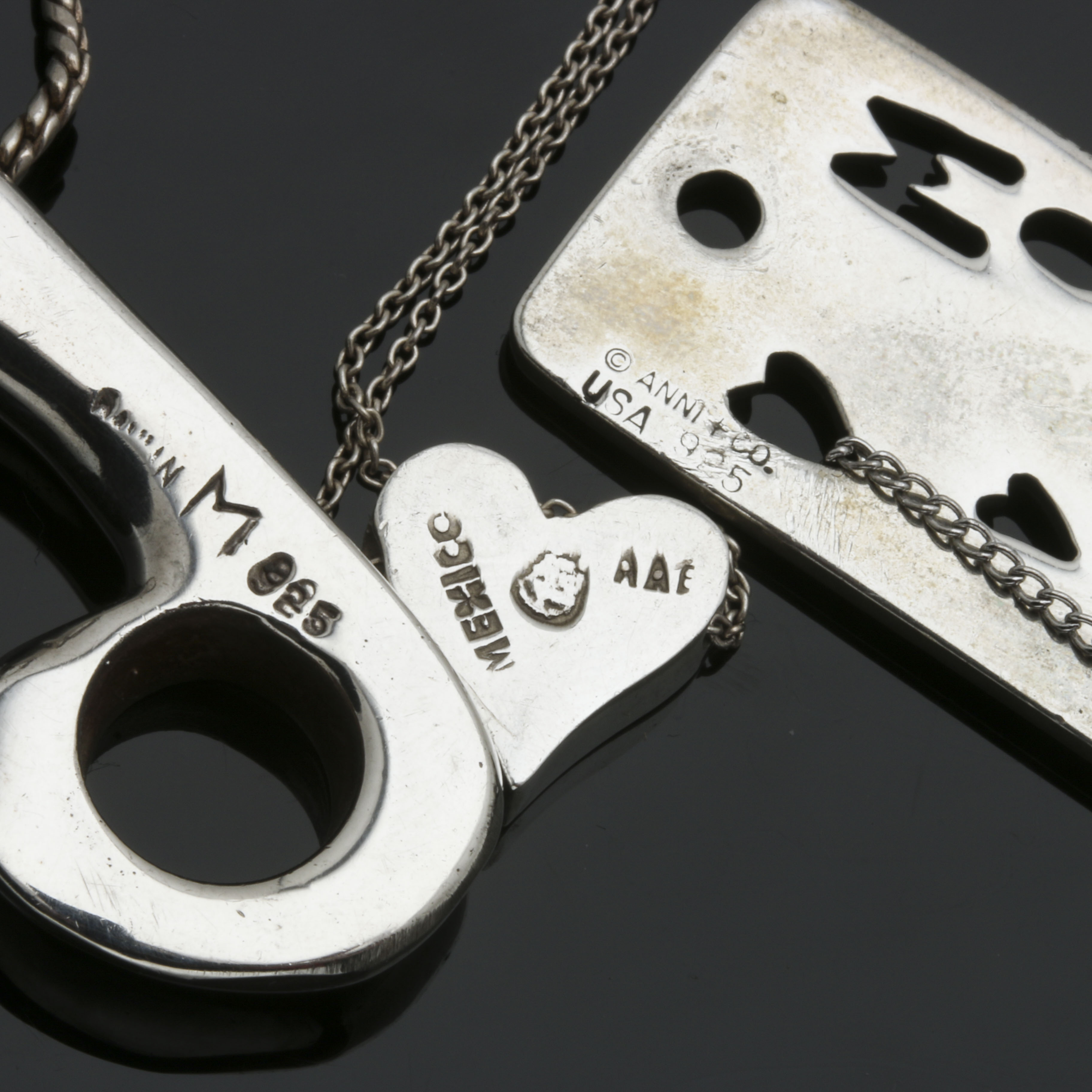 Sterling Silver Necklaces with Pendants