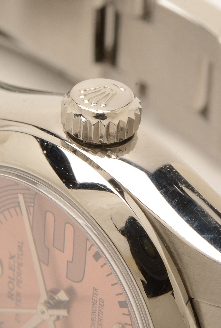 Rolex Perpetual Stainless Steel 176200 Pink Automatic Watch