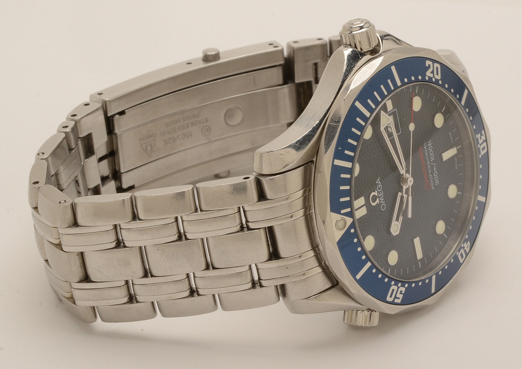 Omega Seamaster Professional Full Size Blue "James Bond" Quartz
