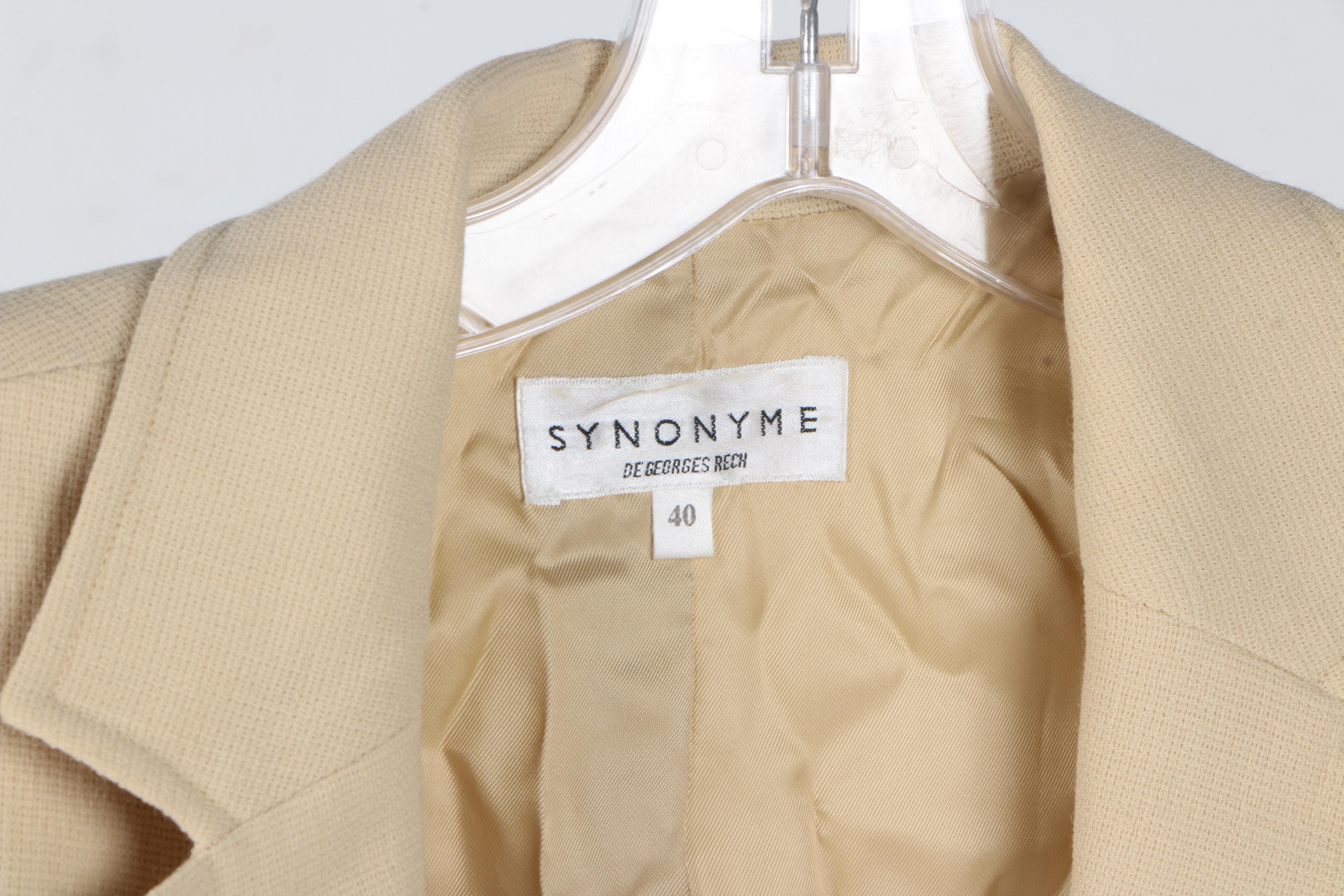 Synonyme De Georges Rech Women's Suit Separates