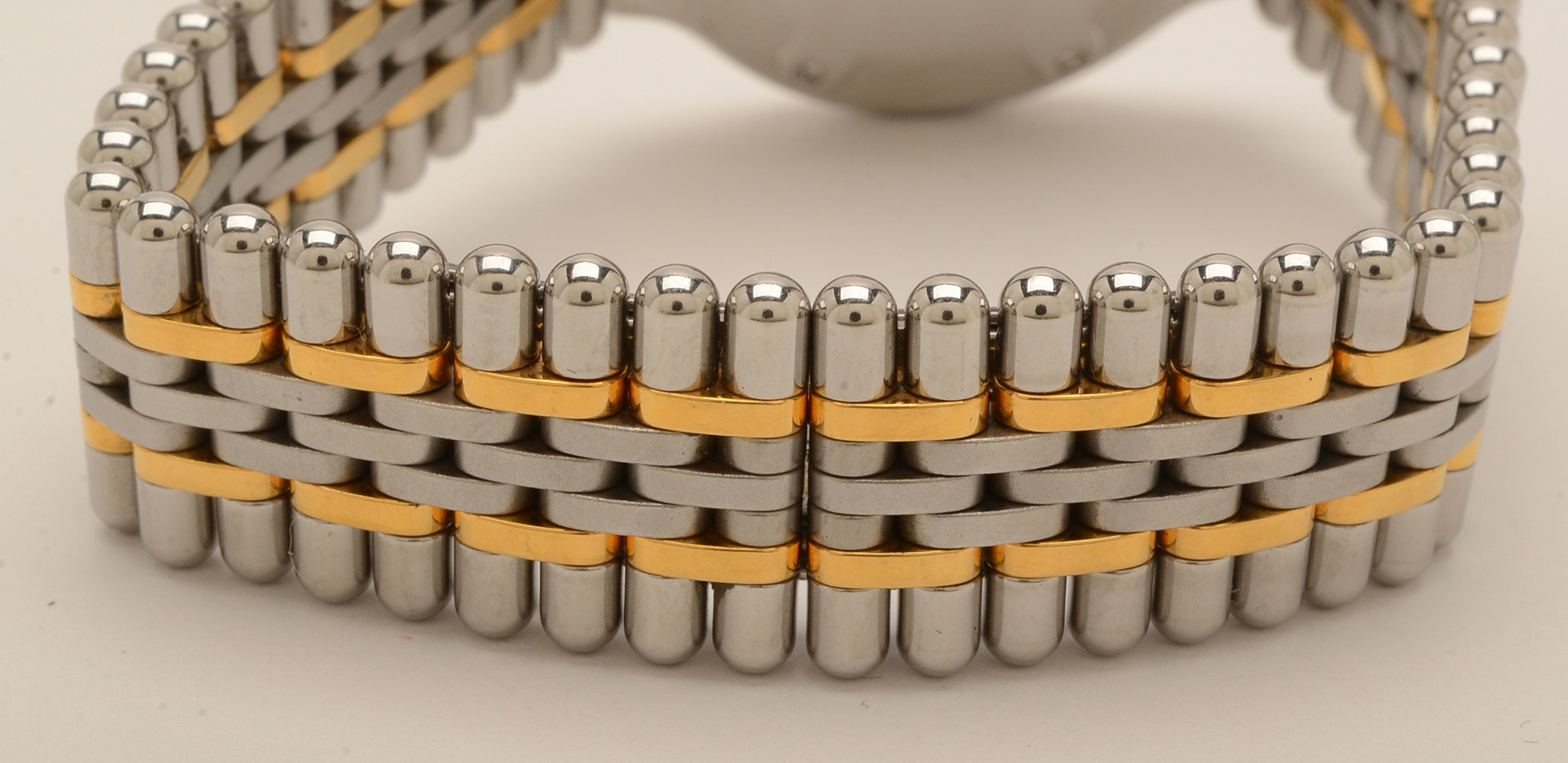 Cartier Must De 21 18K Gold & Steel 28mm Quartz Watch