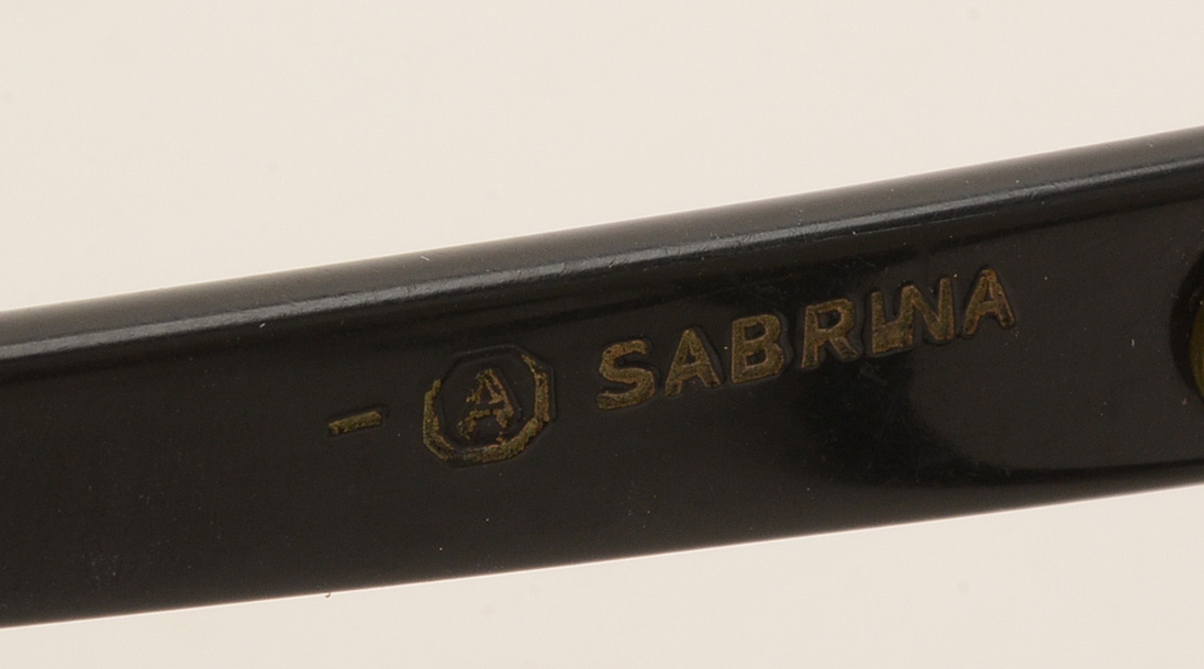 Vintage French Eyeglass Frames with Aurora Borealis Rhinestones