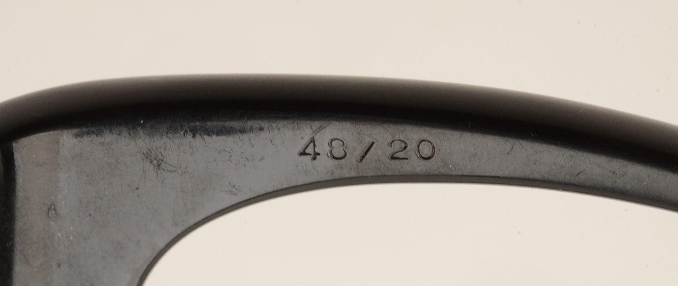 Vintage French Eyeglass Frames with Aurora Borealis Rhinestones