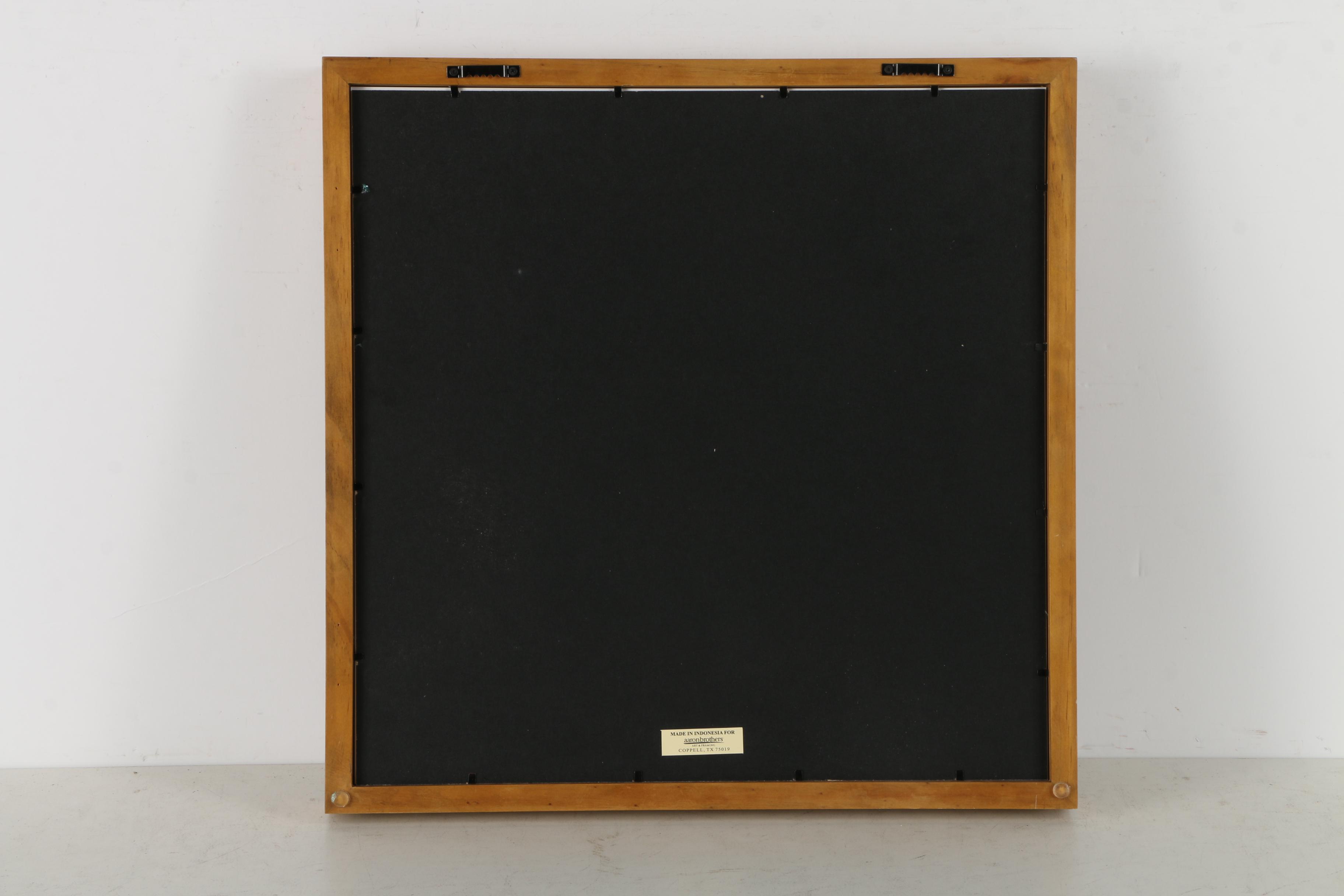 Nancy Boecker Oil Painting on Panel of Lion