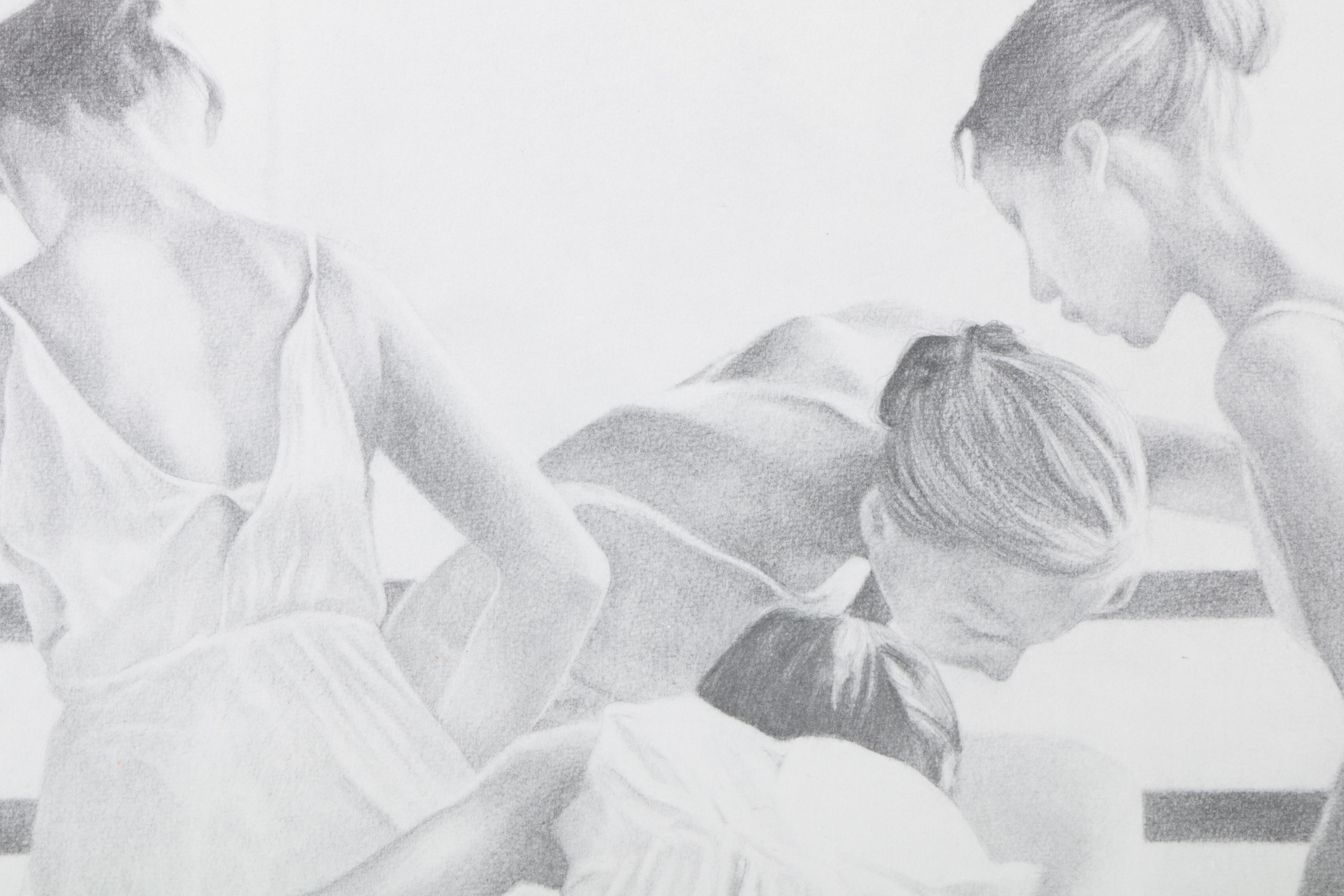 C.L. Cunningham Limited Edition Offset Lithograph "Reach"